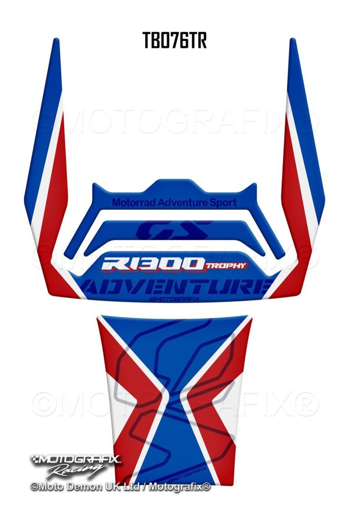 motografix Tank Pad BMW R1300GS Adventure Trophy 2024-2025