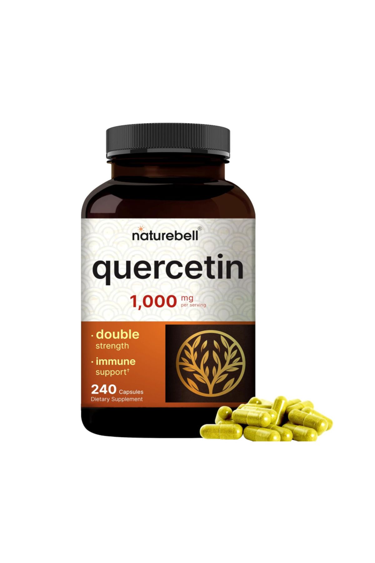 Naturebell , Quercetin 1,000mg Per Serving, 240 Capsules