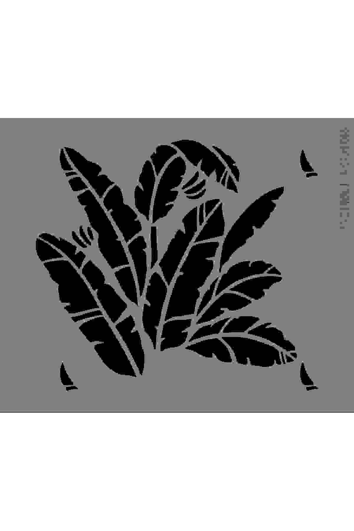 Rich STENCIL WALL DECOR SERİ - 046