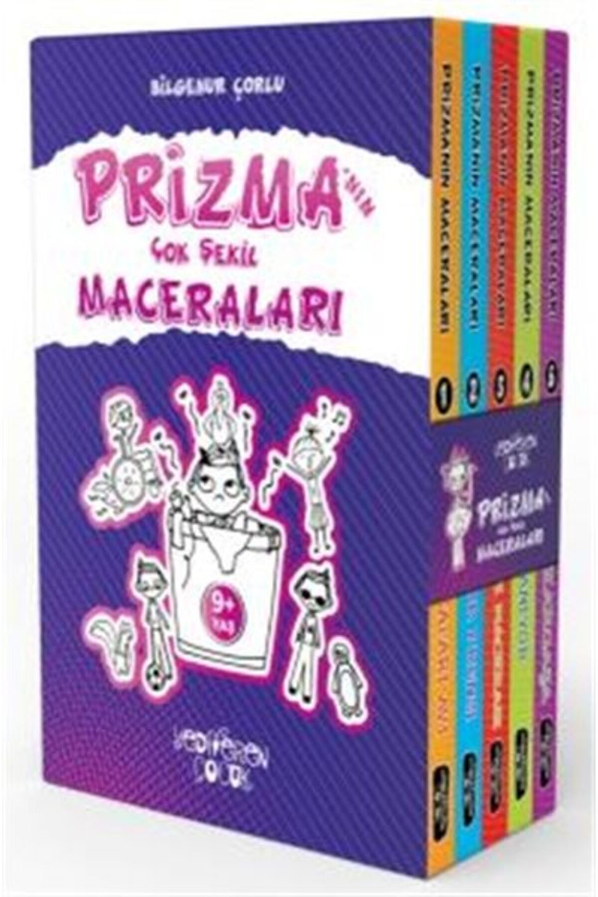 Yedi Yayınları Prizma’nın Çok Şekil Maceraları Seti - 5 Kitap Takım