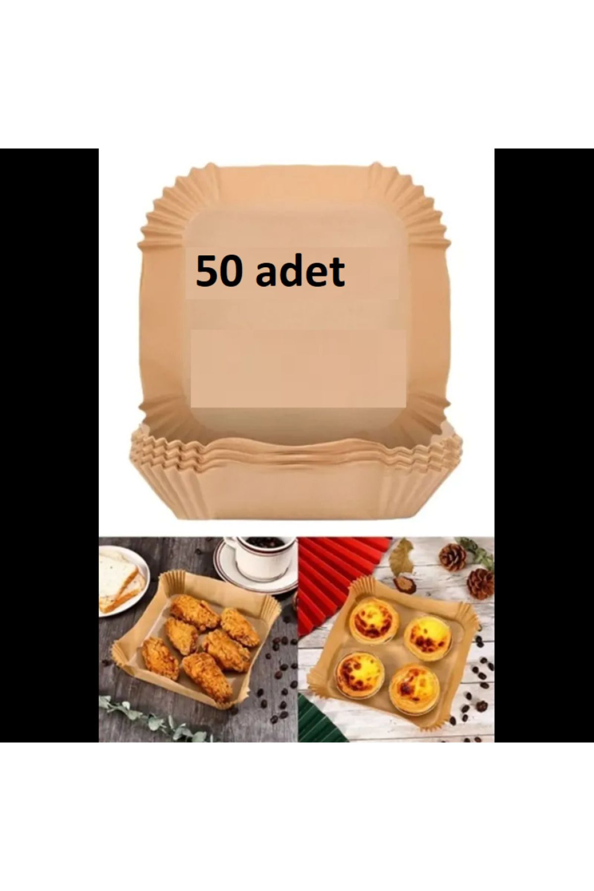 Bestech FRİTÖZ PİŞİRME KAĞIDI 50 ADET