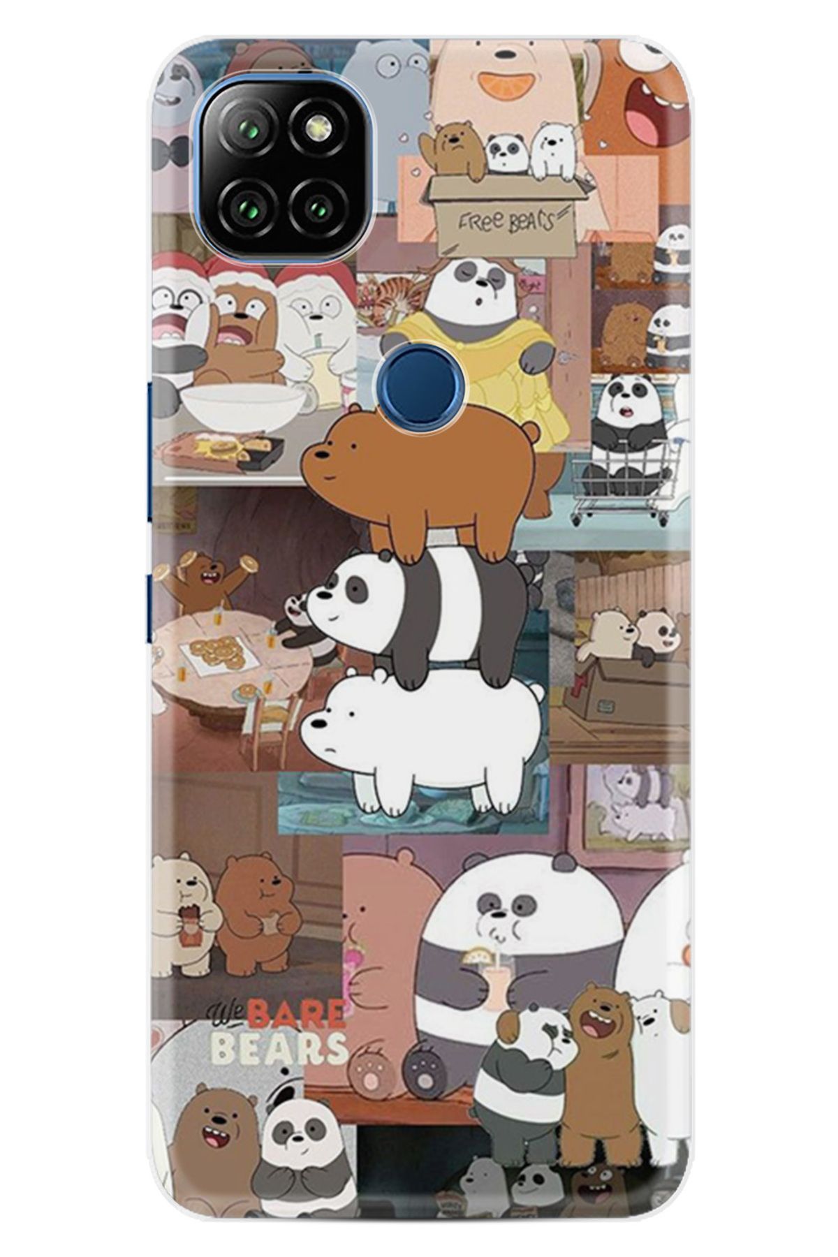 Arvencase Casper VİA E30 Kapak HD Baskılı Desenli Yüksek Korumalı Özel Seri Kılıf