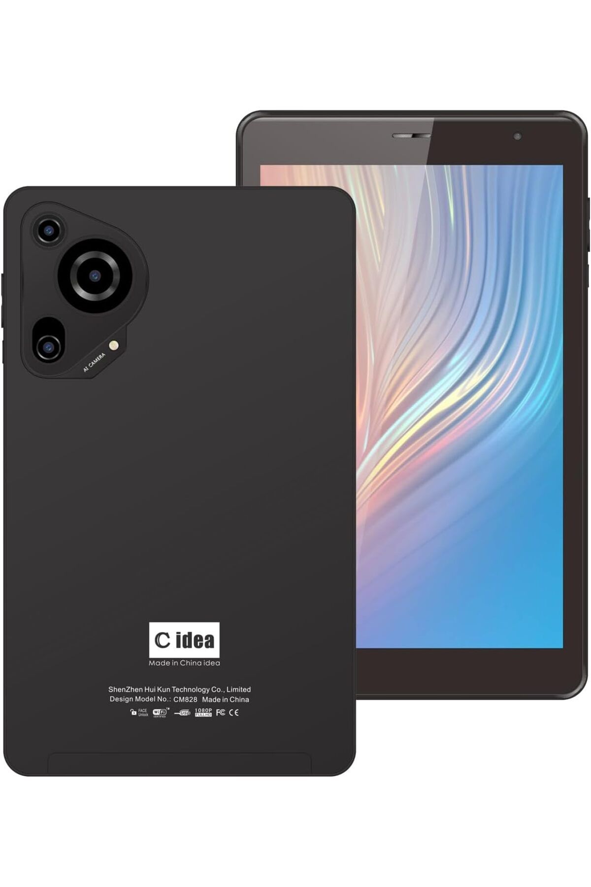 CIDEA-C idea 8" Smart Tablet CM828, Android 13 Kids Computer Tab with Wireless Keyboard and Protective Cov 1