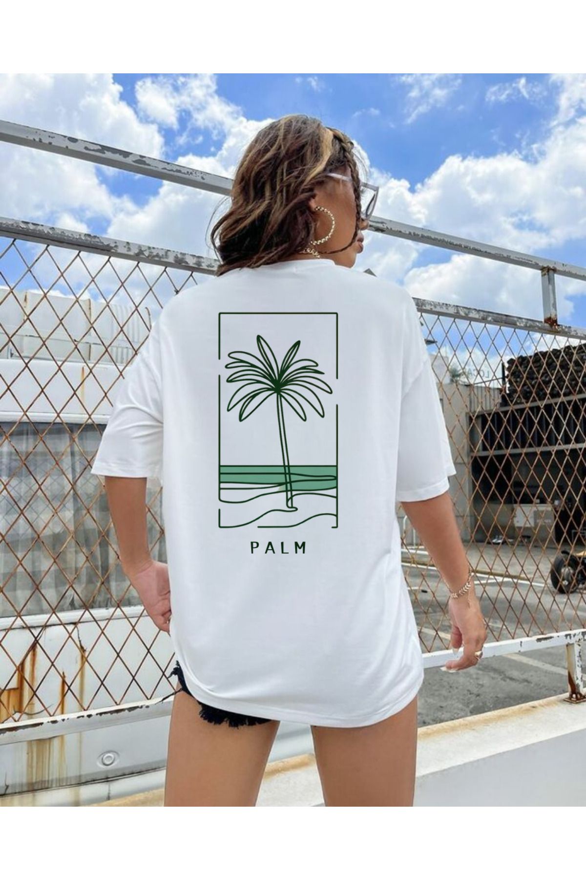 DAĞ TEKSTİL PALM T-shirt