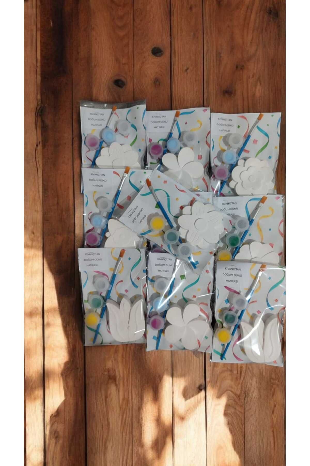 STELLA CANDLE WORKSHOP Çiçekler Set /Taş Boyama Seti, dıy, kendin Yap, doğum Günü Hediyesi, 10 ADET