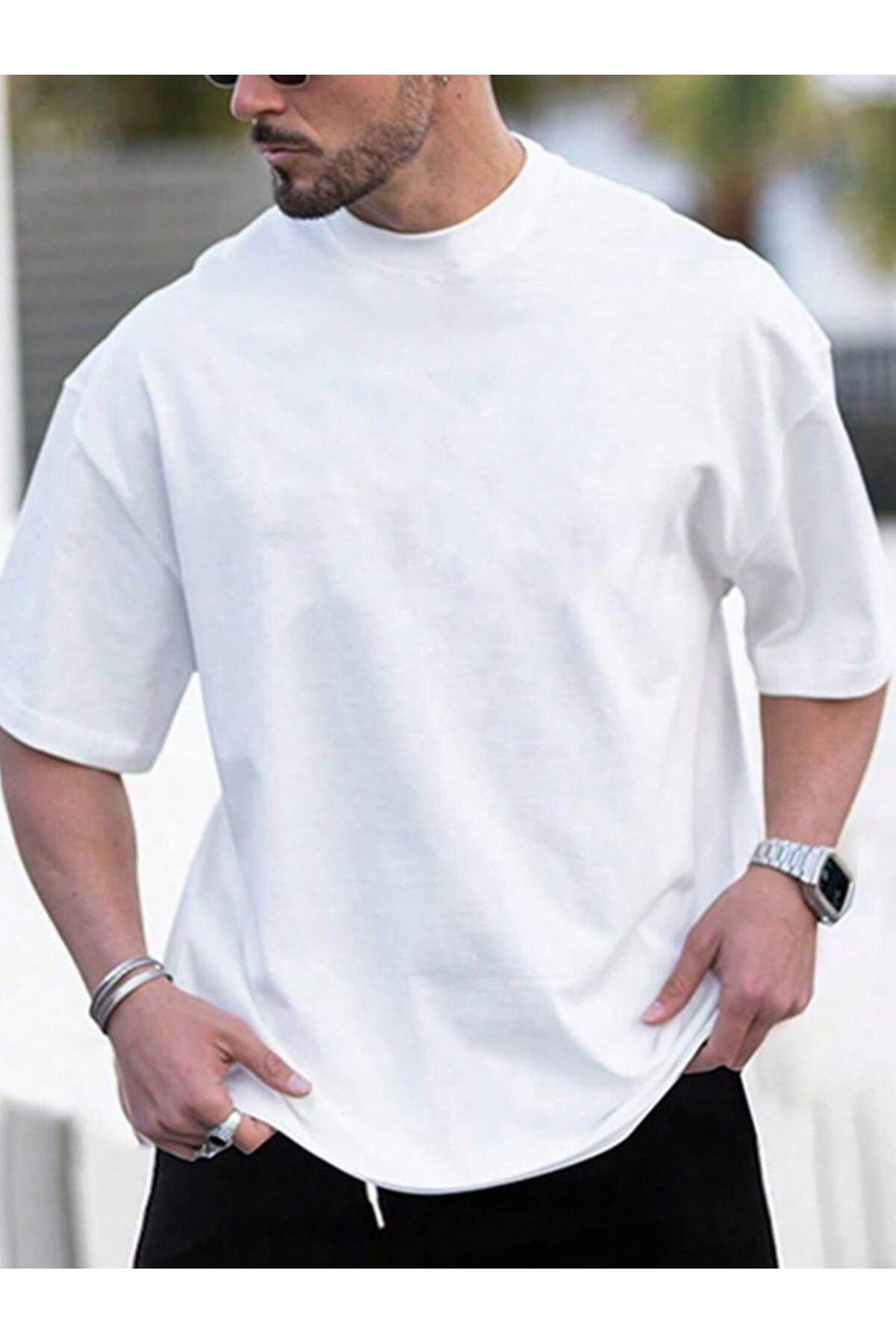 Gollinger Erkek Basic T-shirt Beyaz