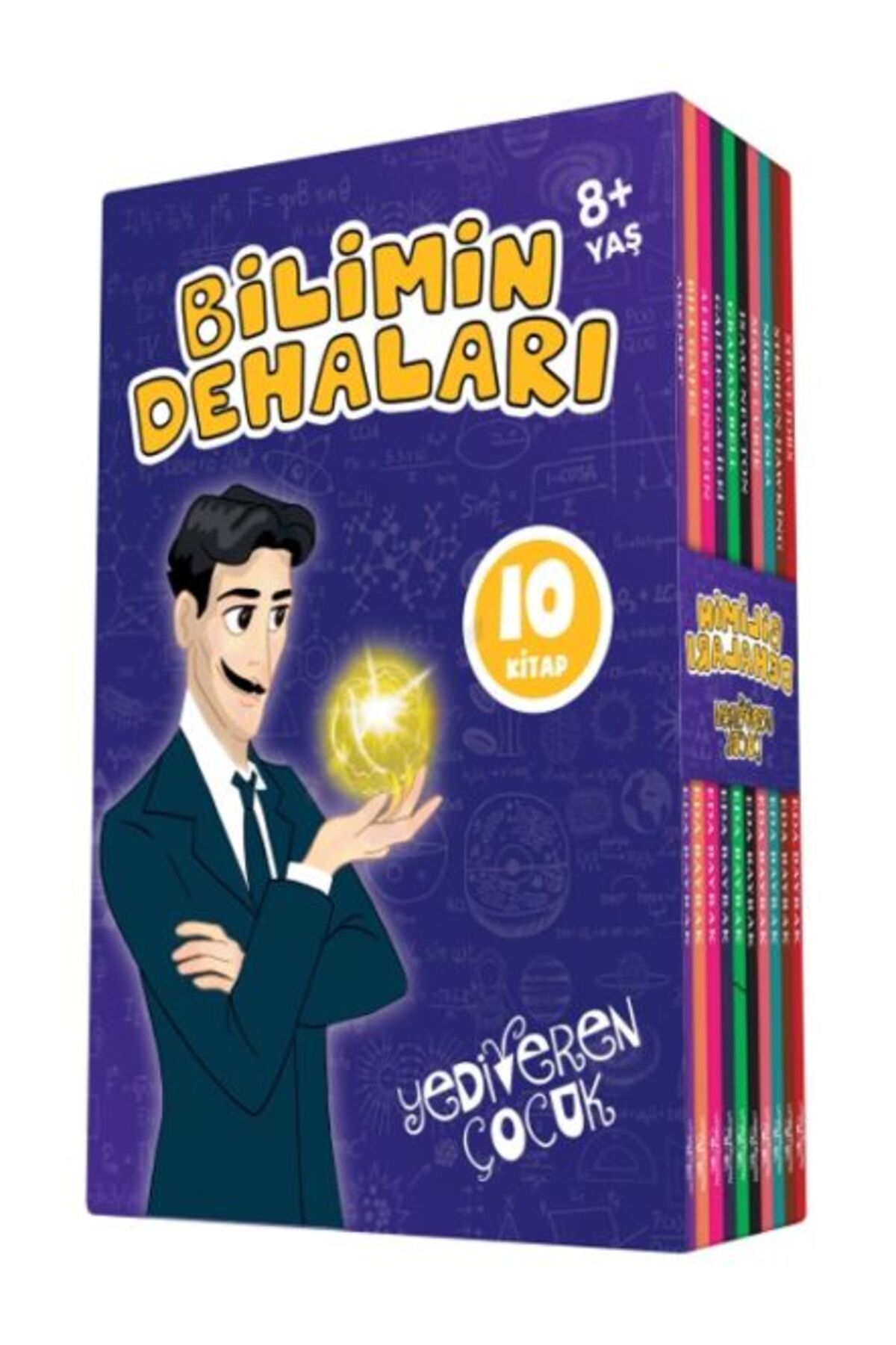 Yedi Yayınları Bilimin Dehaları Set - 10 Kitap Takım