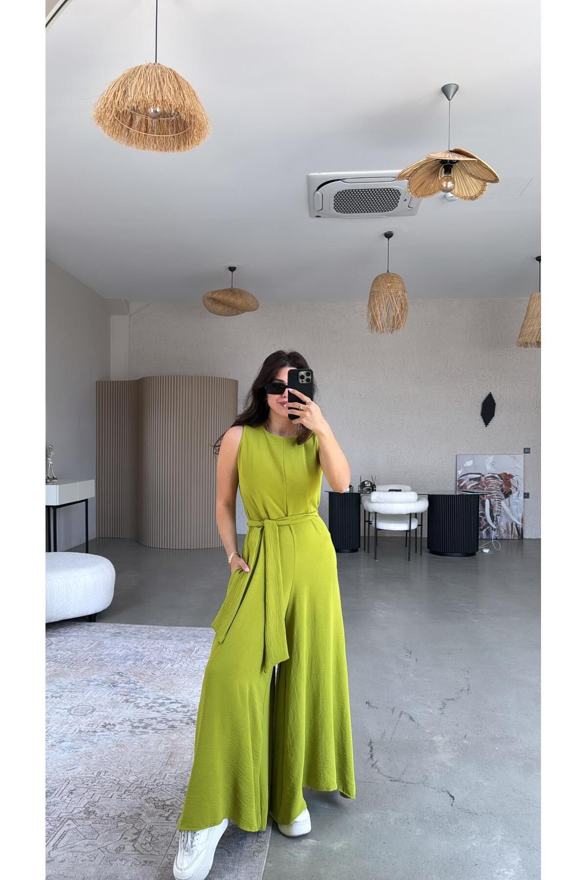 Buket Teke Olive Bol Paça Tulum