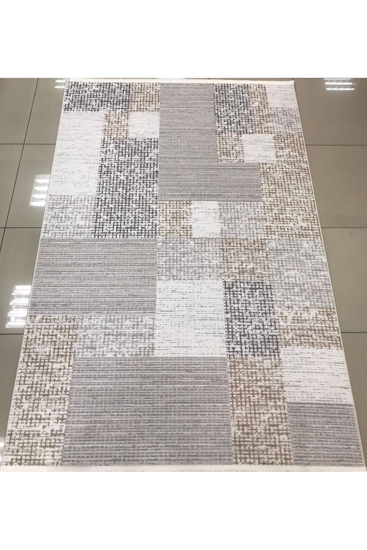 Merinos Halı Vista 76596 957 Serisi Triko Akrilik Salon Oturma Yatak Odası Halısı