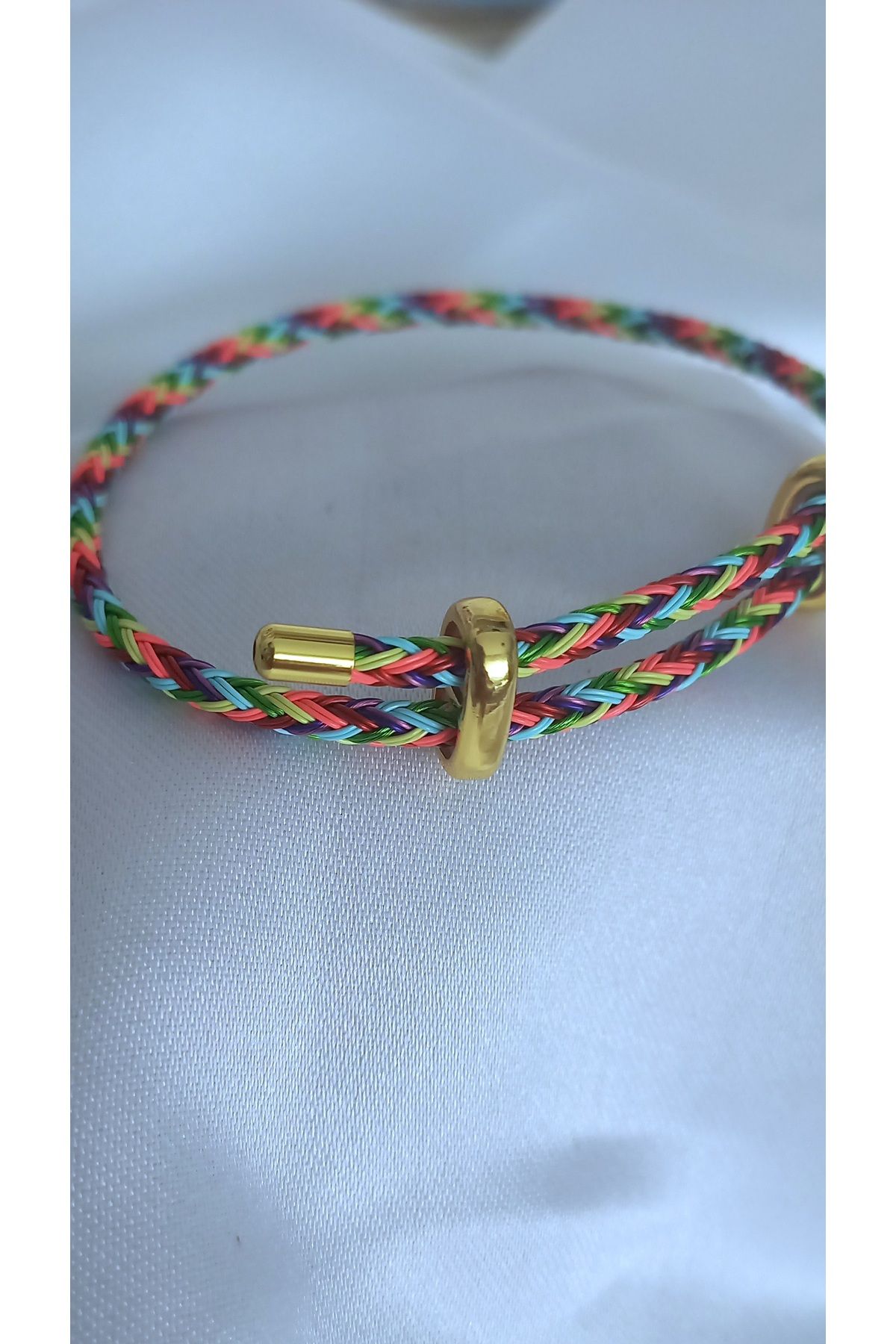 JEWELRY Rengarenk Asansörlü İp Bileklik