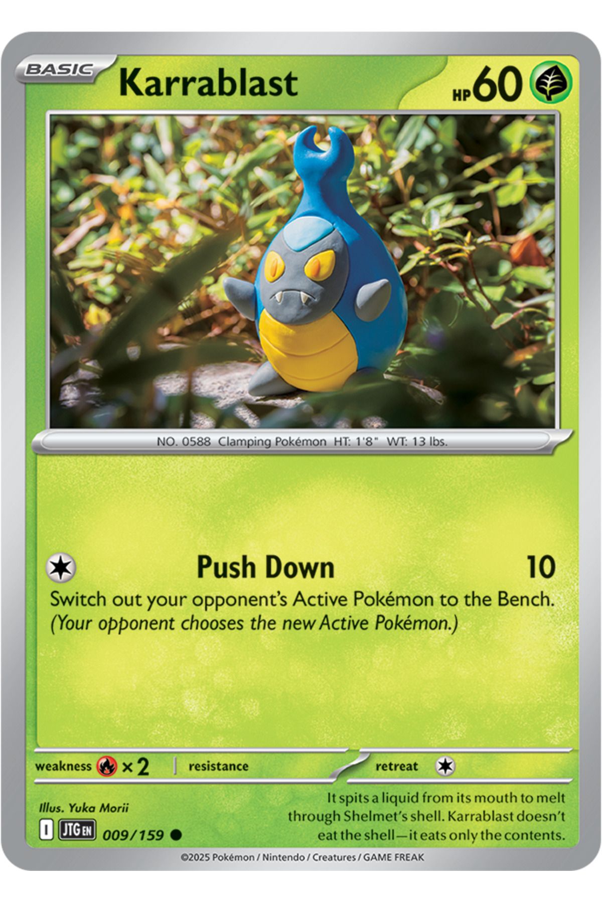 Pokemon TCG Pokemon Journey Together Karrablast Orijinal Pokemon Kartı