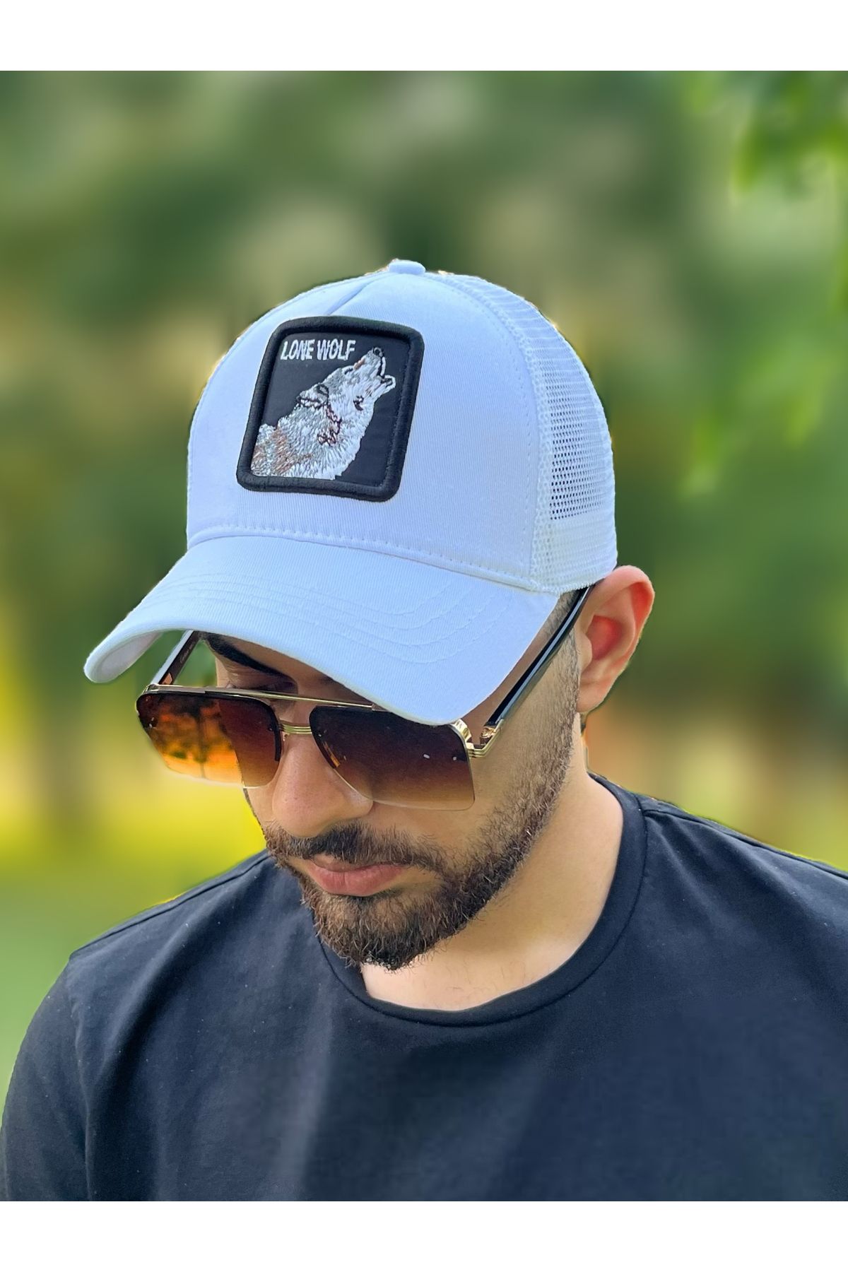 ZERAMİNE Beyaz Spor Şapka Unisex Model Ayarlanabilir