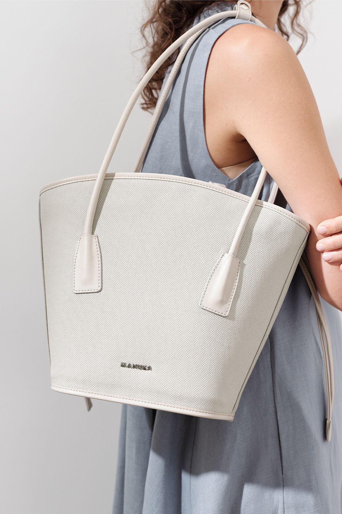 Manuka-Canvas Bucket Bag Çağla 2