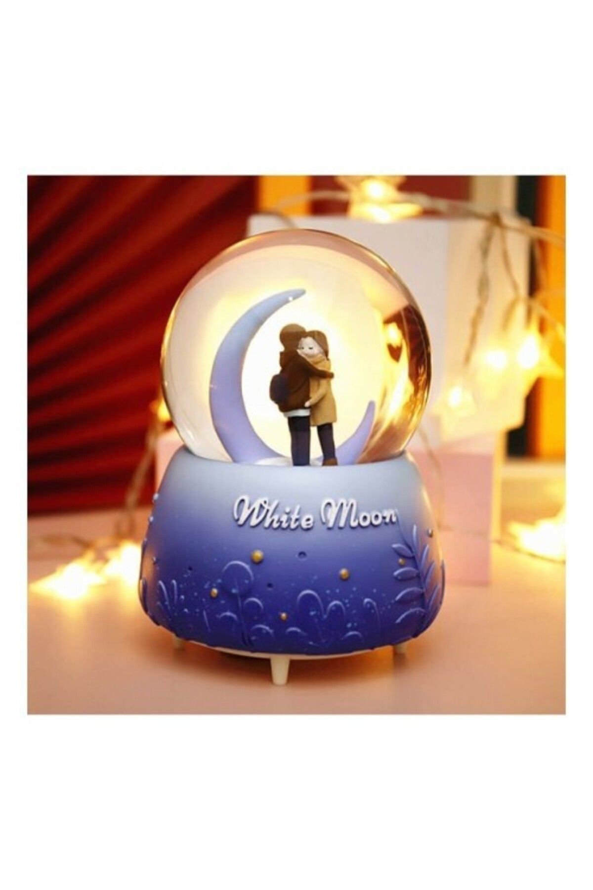 Vemora White Moon Kar Küresi Orta Boy