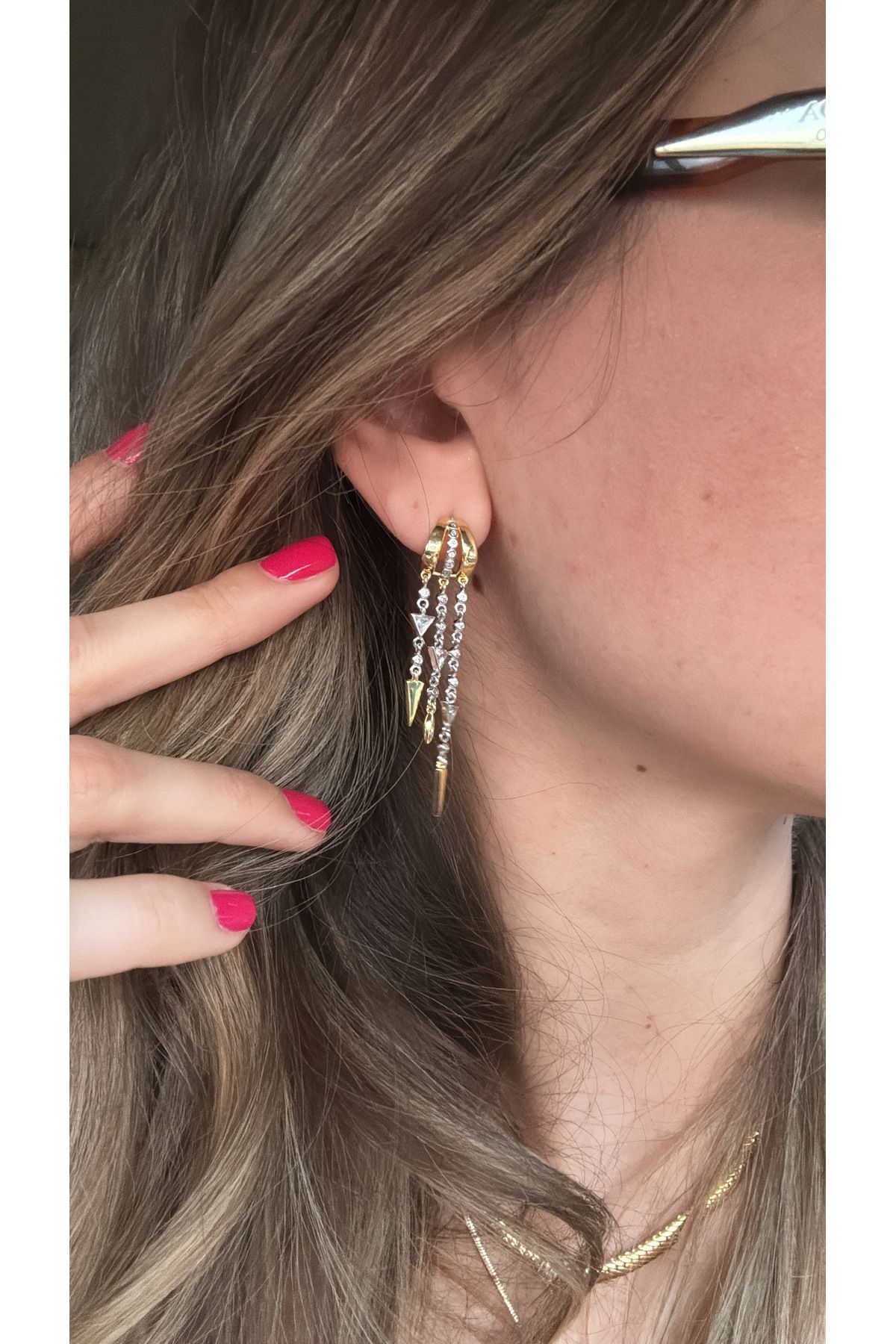 Saras Jewels Stardust Küpe
