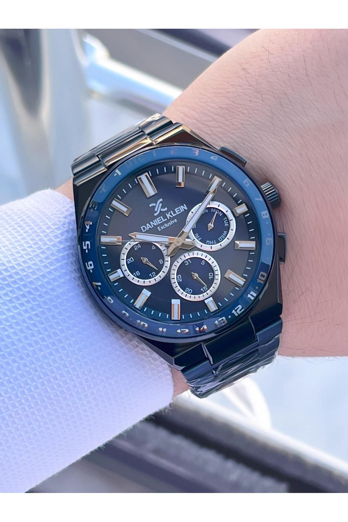 Daniel Klein-Men's Watch Fg.13522.11 with Inner Functions Active 30 Mt Water Resistant 2 Year Warranty 2