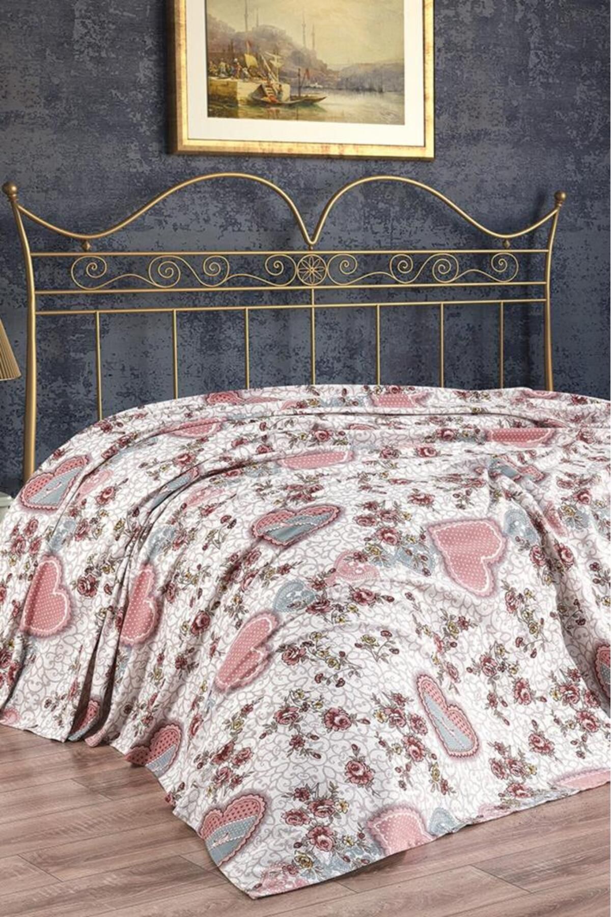 Çeyiz Diyarı Vira Tek Kişilik %100 Pamuklu 160x240 cm Tek Pike