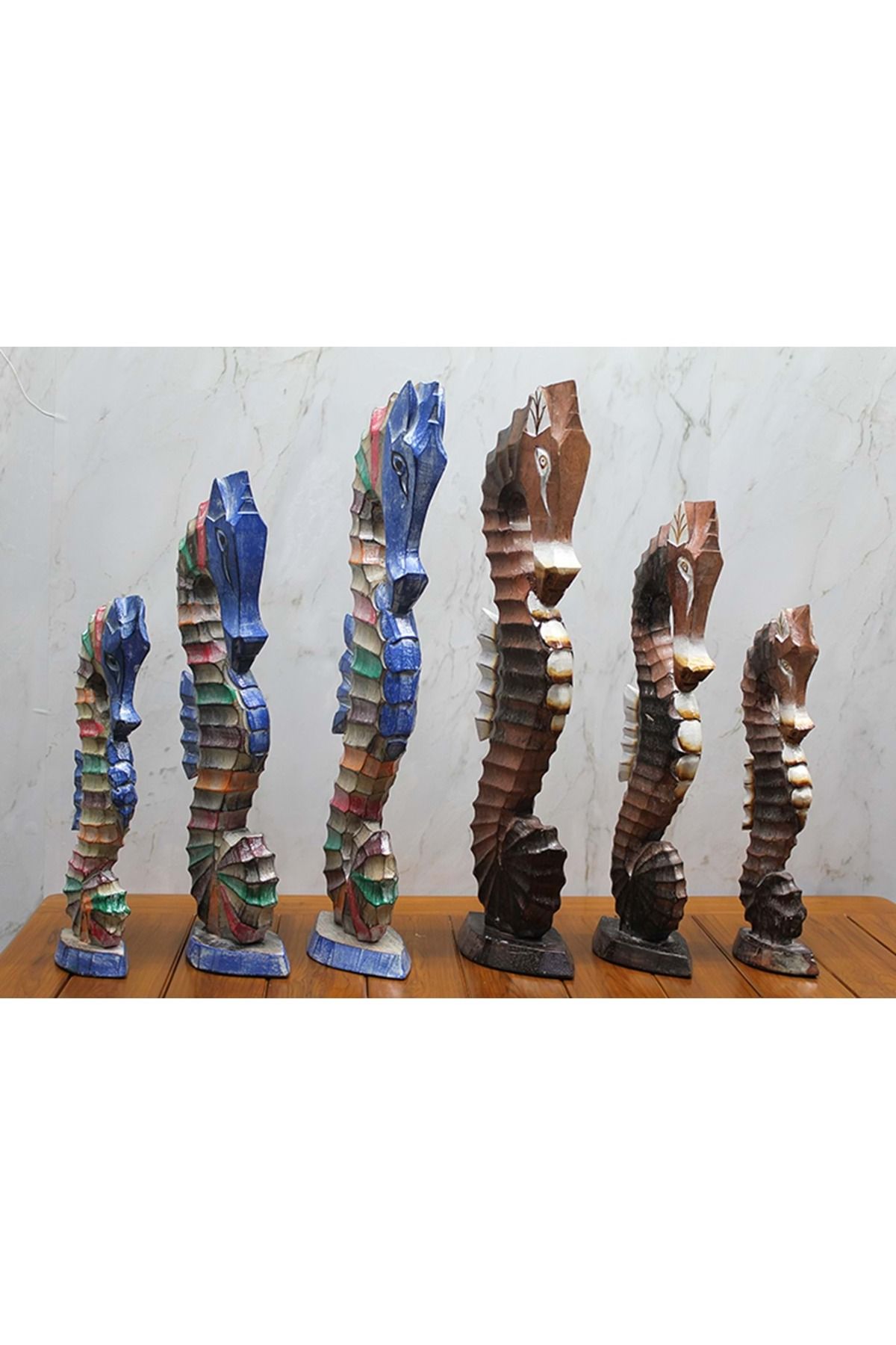 Store Ahşap 3'Lü Denizatı 30-40-50 Cm