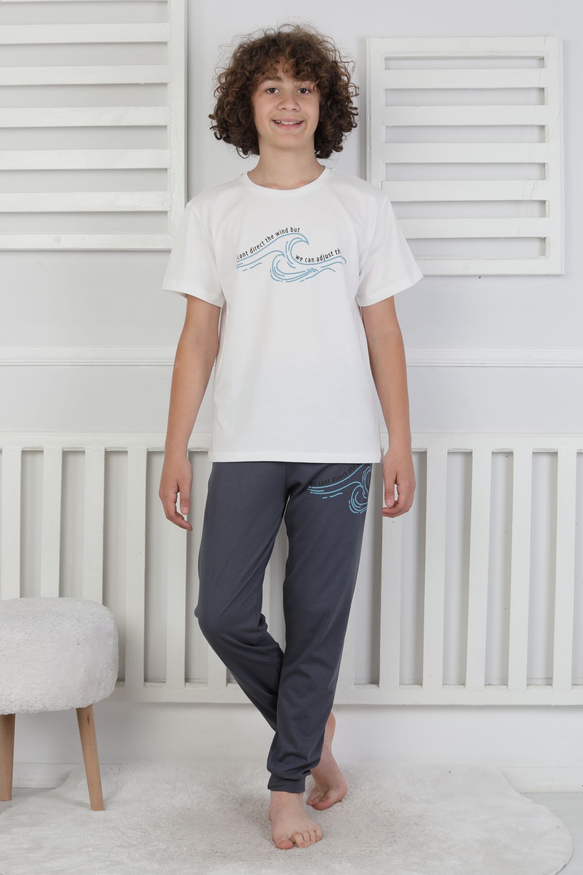 zuzunga We Can Adjust The Baskılı Erkek Çocuk Pijama Takımı fotoğrafı 4 (önizleme)