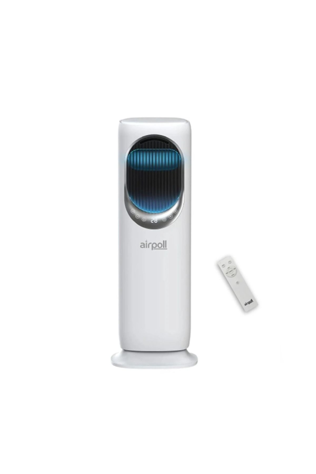 AİRPOLL Airpoll HF02 Uzaktan Kumandalı Sıcak & Soğuk Su ve Buz Hazneli Dikey Vantilatör