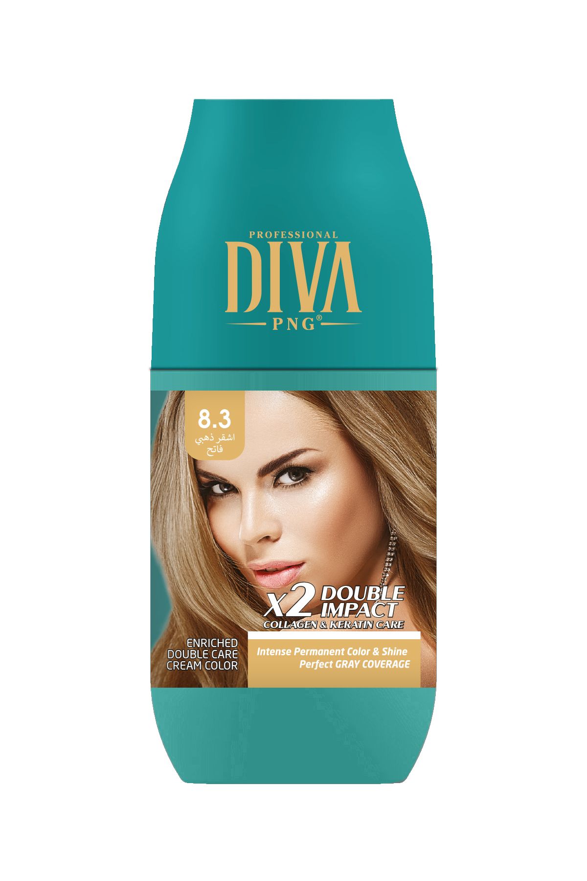 PNG DIVA PNG DİVA 9 PARÇA SET BOYA 100ML 8,3 KOYU SARI DORE