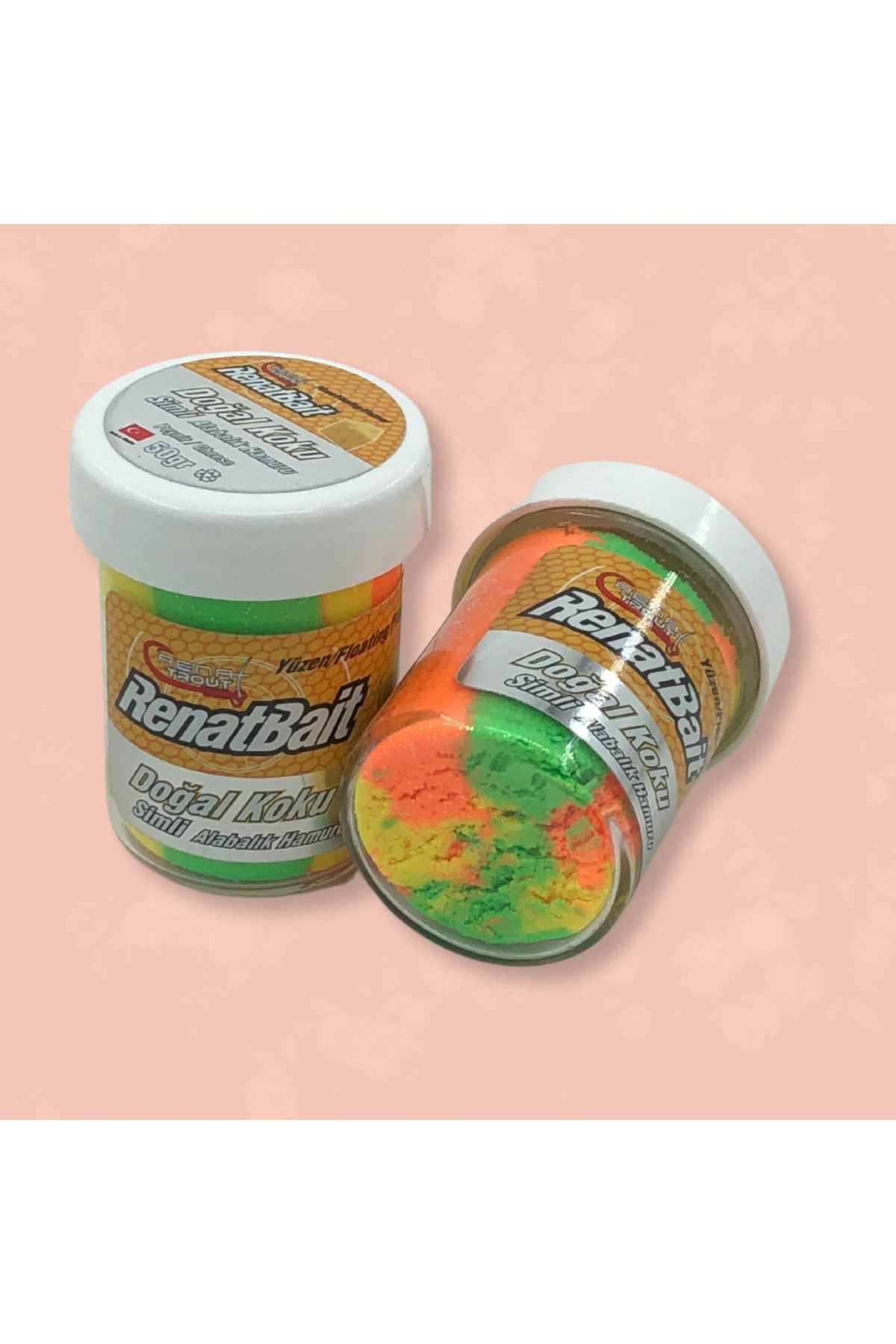 RENAT CARP Bait Yeni Üretim Alabalık Hamuru Peynir Kokulu Yüzen 50 Gr - Gökkuşağı-4