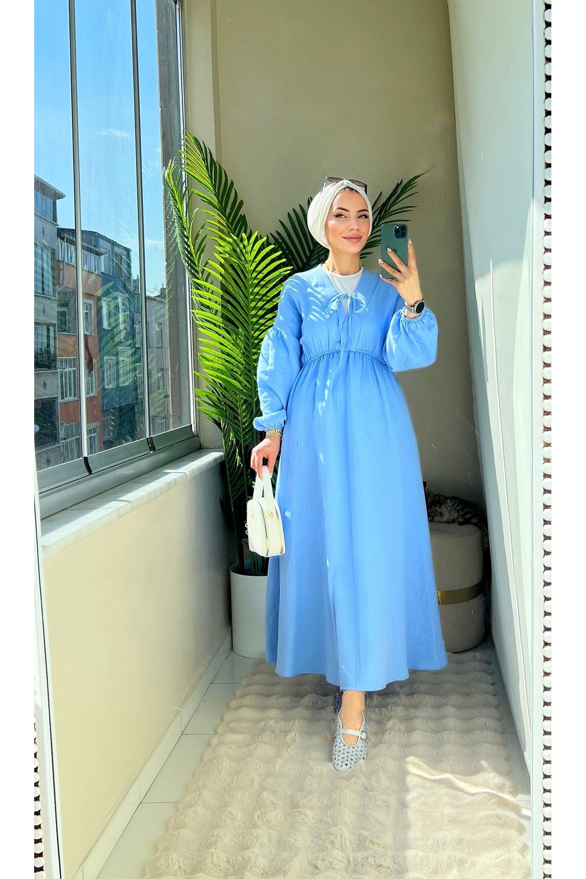 GR butik Müslin kumaş elbise