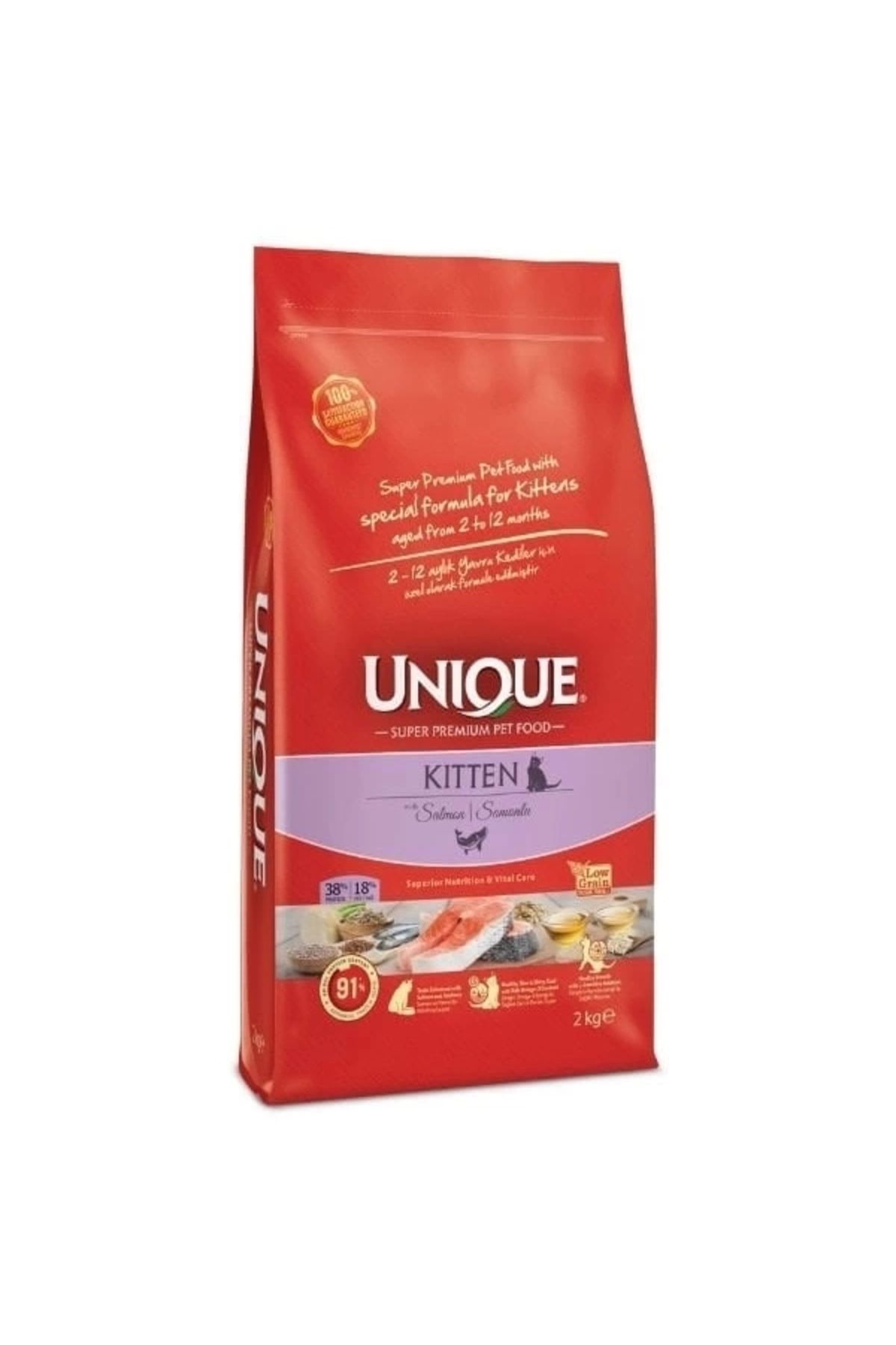 Generic Unique Somonlu Yavru Kedi Maması 10+2 Kg Hediyeli