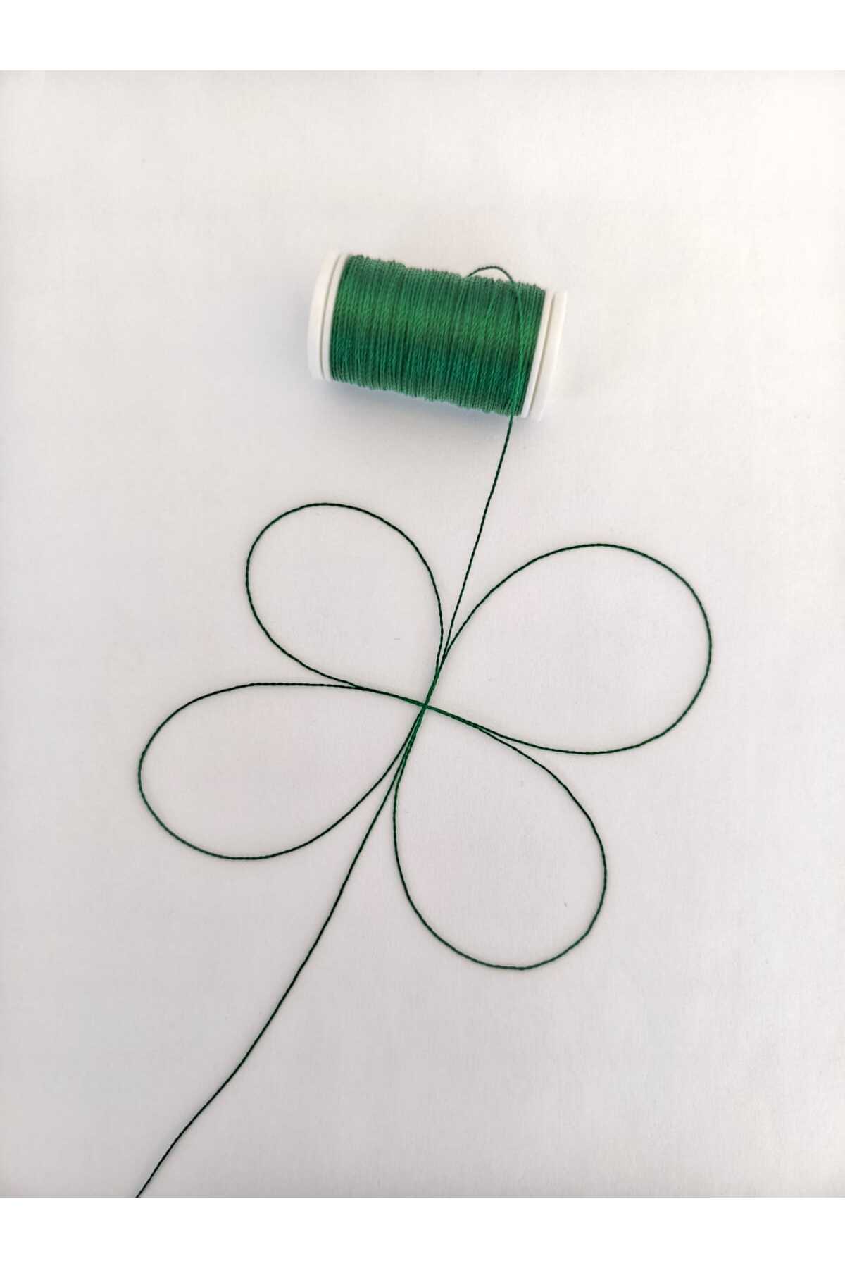 40 Metre Yeşil Renk 0.4 Mm Tesbih ipi