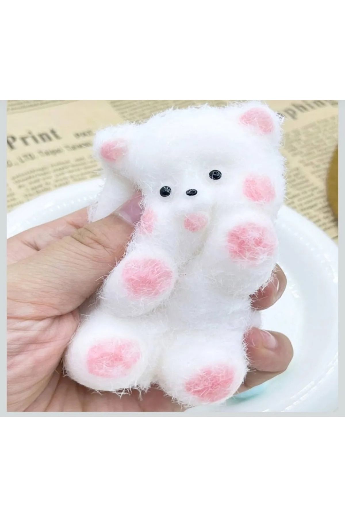 seyuse Köpek Sukuşi Yumoş Jel Stres Oyuncağı Köpek Model Squishy Elastik Kedi Patisi Taba