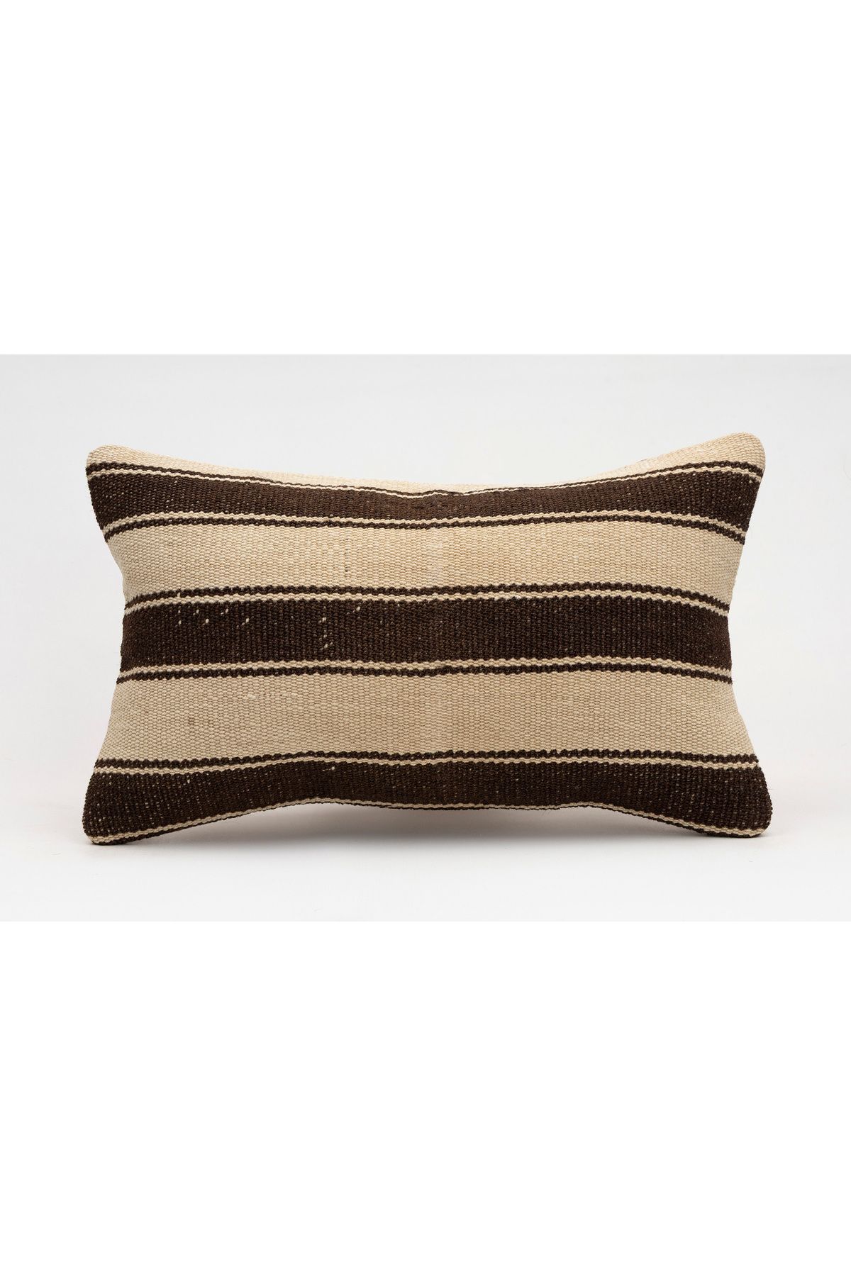 Kilim Whole Sale El Yapımı Kilim'den Yapılmış Vintage Kırlent Kılıfı, Yün, 30x50 Cm