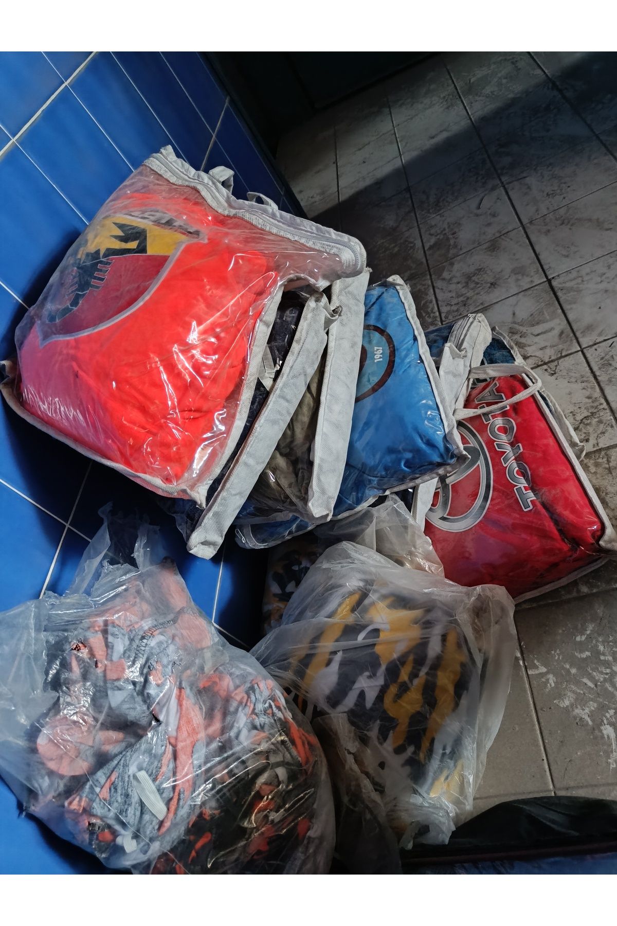 TÜRKSET 11 ADET KARIŞIK SERVİS KILIFI