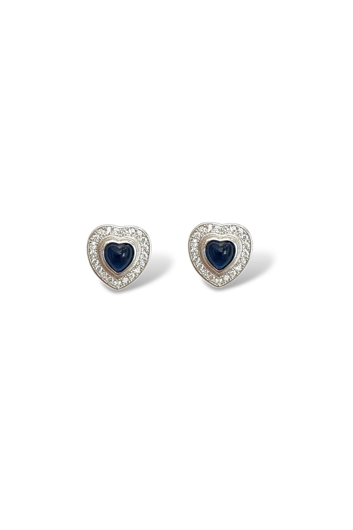 Saras Jewels Vintage Kalp Küpe