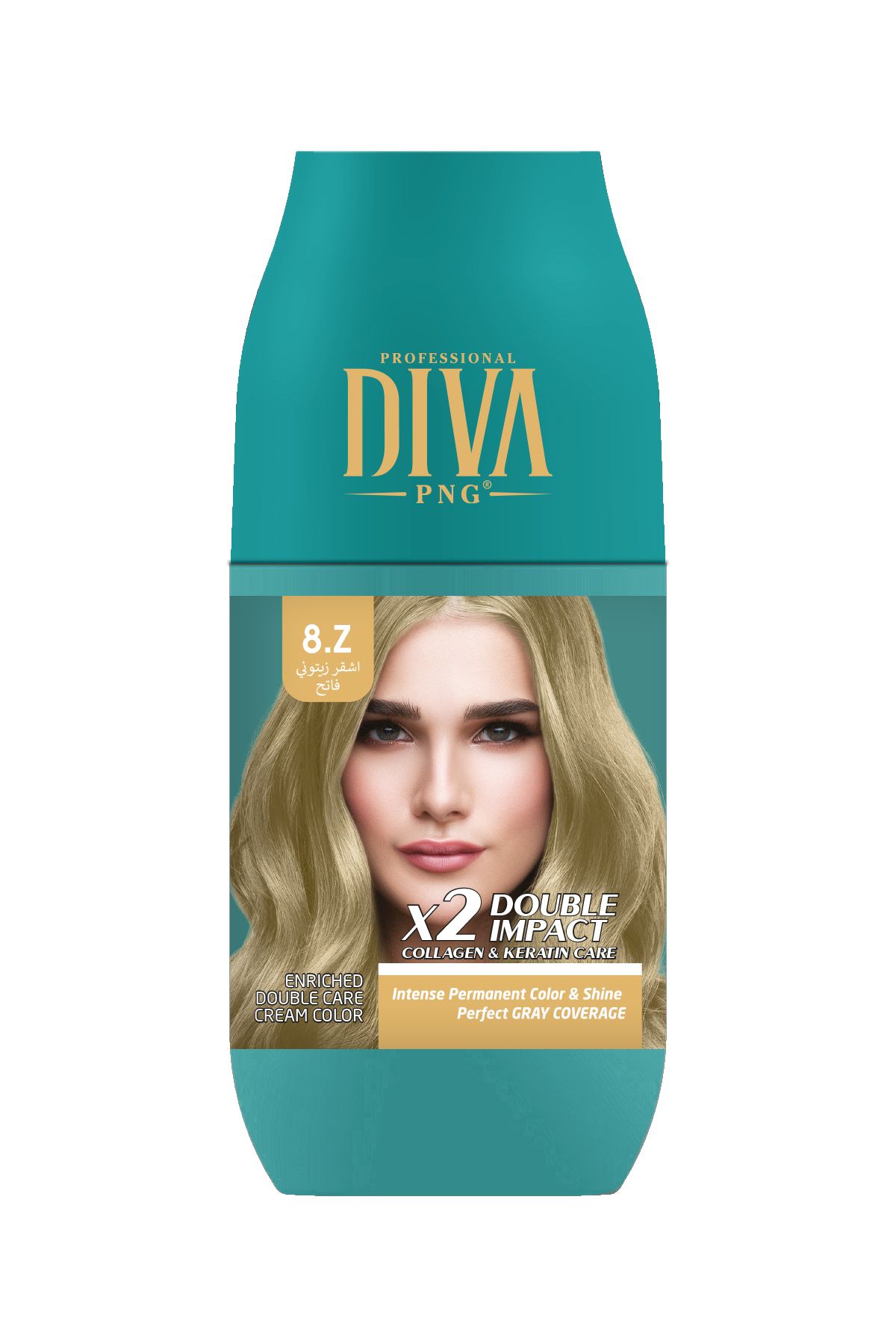 PNG DIVA PNG DİVA 9 PARÇA SET BOYA 100ML 8z ZEYTUNİ AÇIK MAT KUMRAL