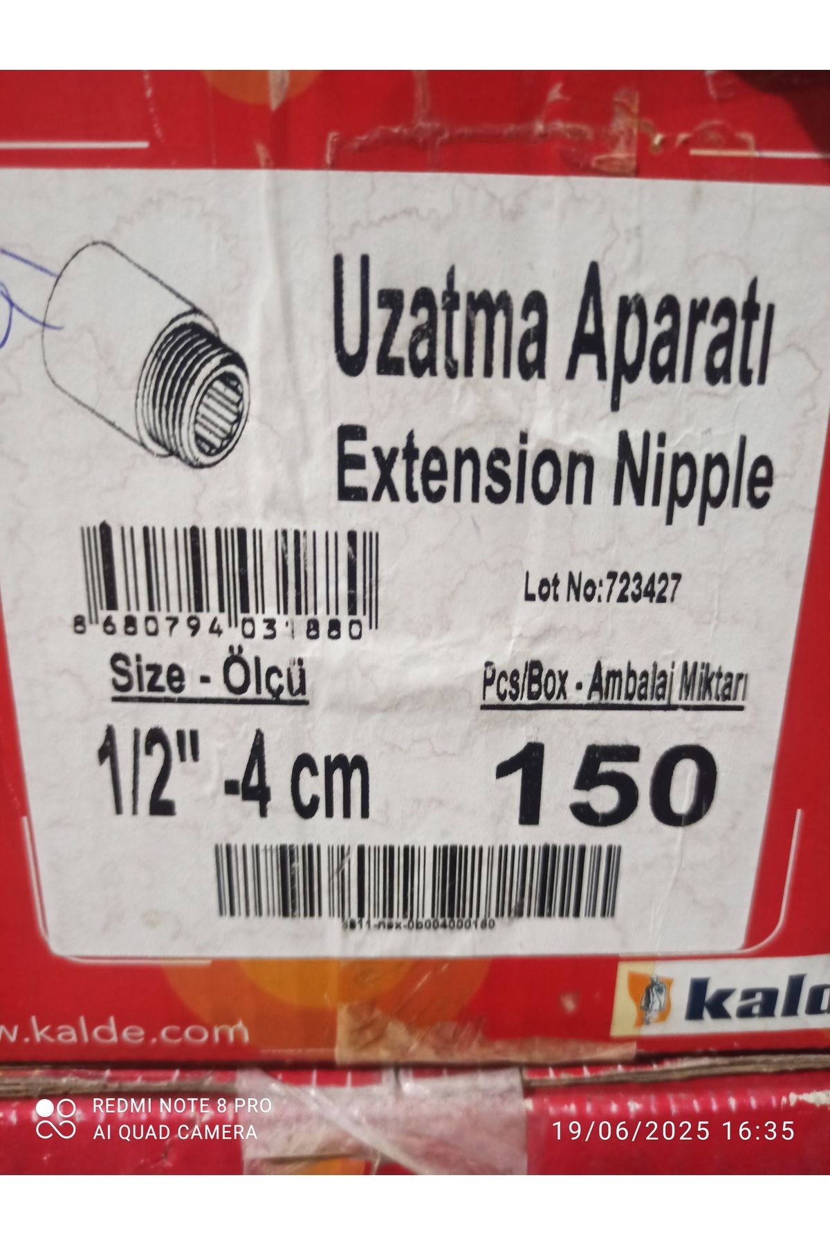 KALDE UZATMA 4 CM KALDE