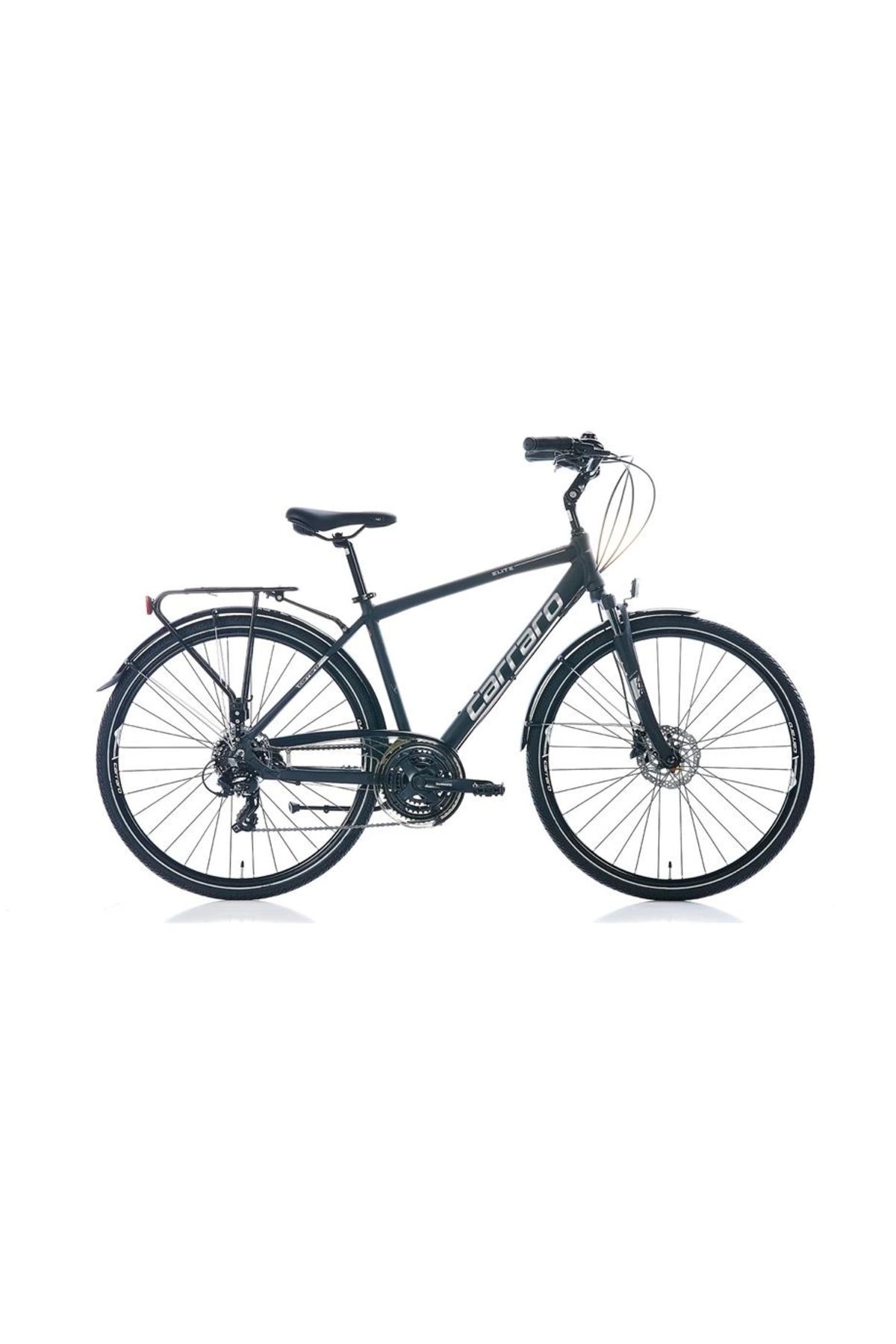 Carraro Elıte 706 Erkek Şehir Bisikleti 520h Hd 28 Jant 21 Vites Mat Siyah Gri Krom