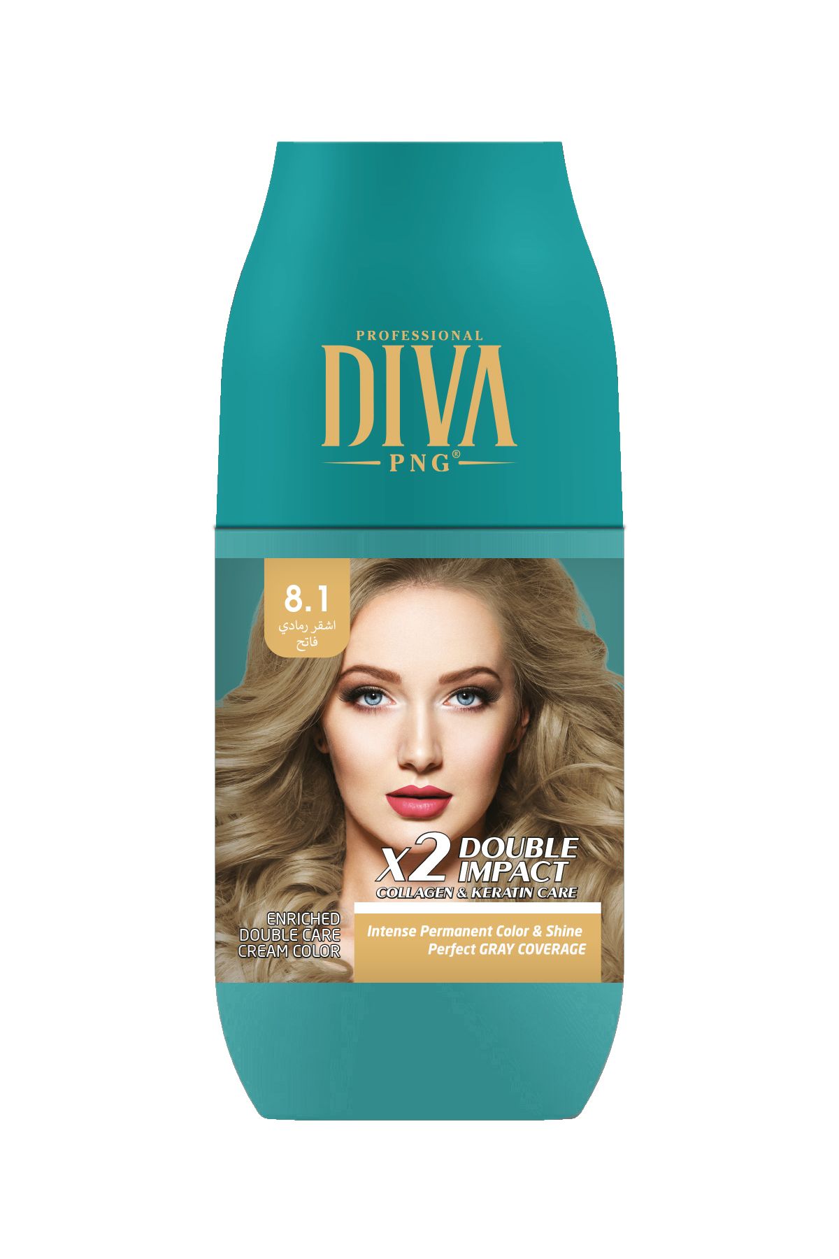 PNG DIVA PNG DİVA 9 PARÇA SET BOYA 100ML 8,1 KÜLLÜ KOYU SARI
