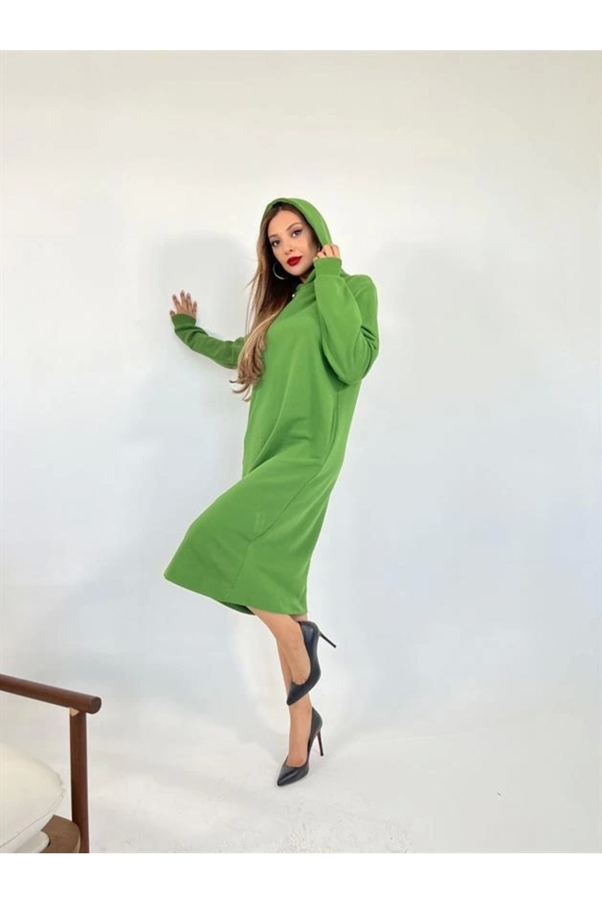 KEREM YAPI MARKET 5574 UZUN SWEAT-YEŞİL