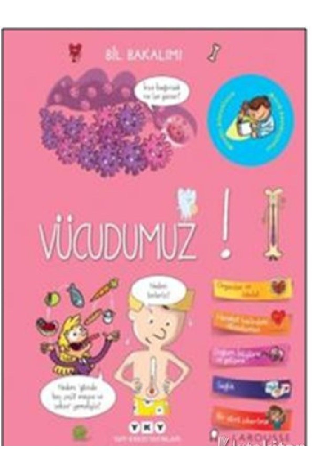 Destek Yayınları Bil Bakalım Vücudumuz! (Ciltli) - Anne Royer ( ÜCRETSİZ KARGO )