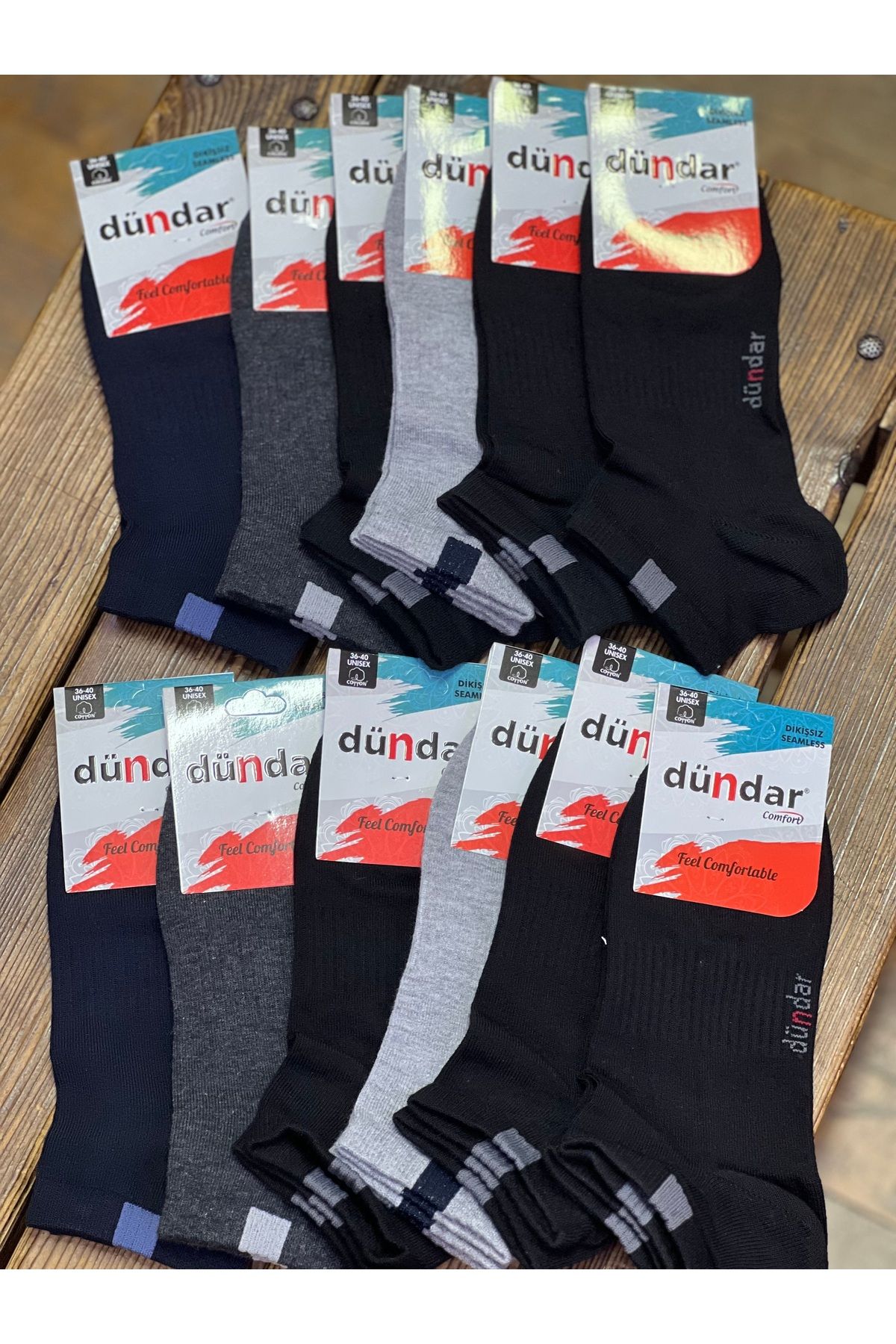 Dündar Pamuk Patik Çorap