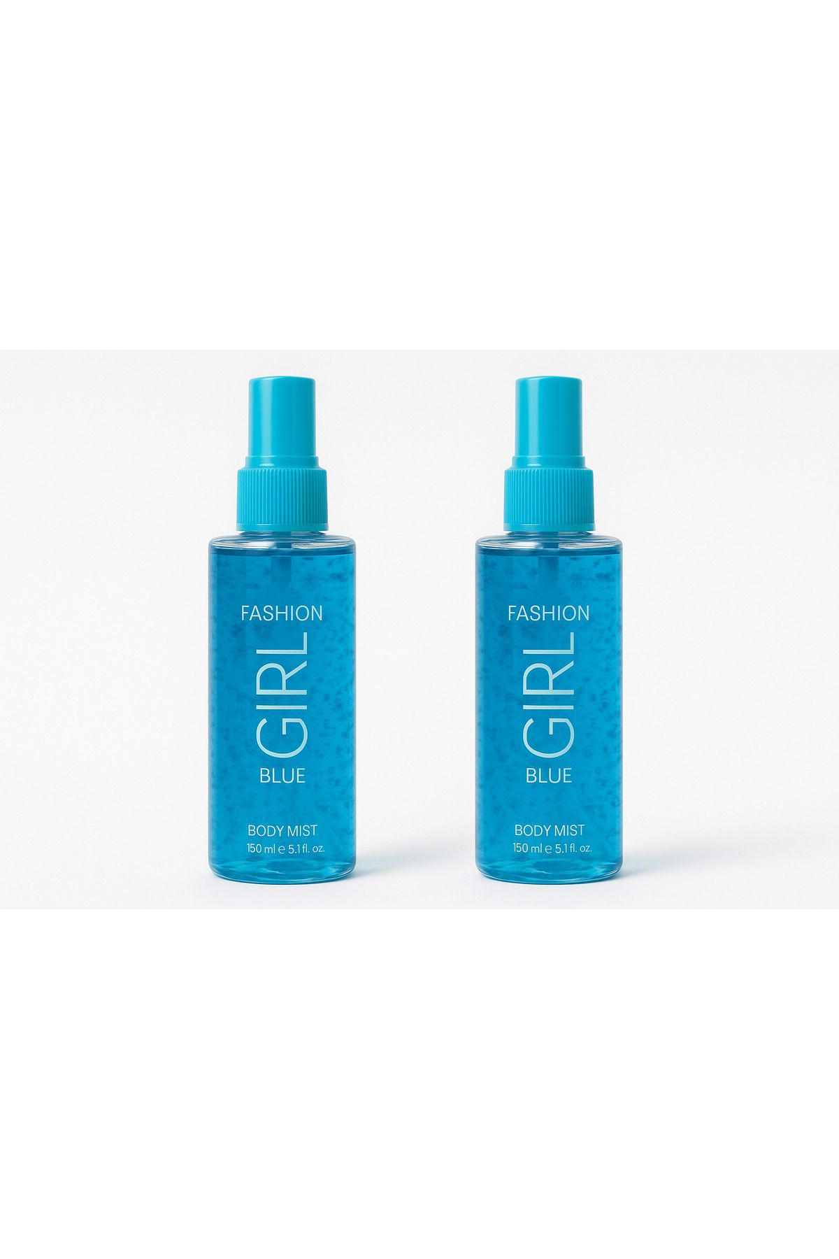 Fashion'Ss Fashion Girl Parfümlü Blue Mavi Vücut Spreyi 150 ml Body Mıst 2 li