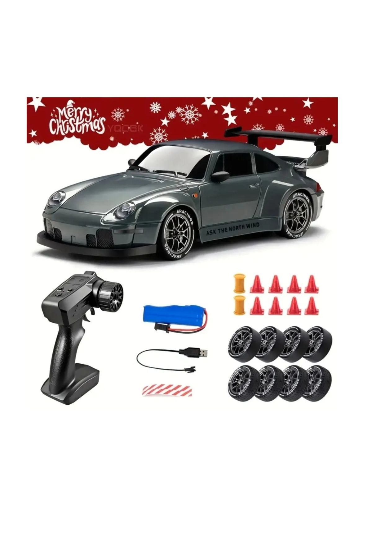 Z1 Home Porsche 911 1:24 Drift 4X4 Şarjlh RC Uzaktan Kumandalı 20 Km/s Hizinda Hediyelik Oyuncak