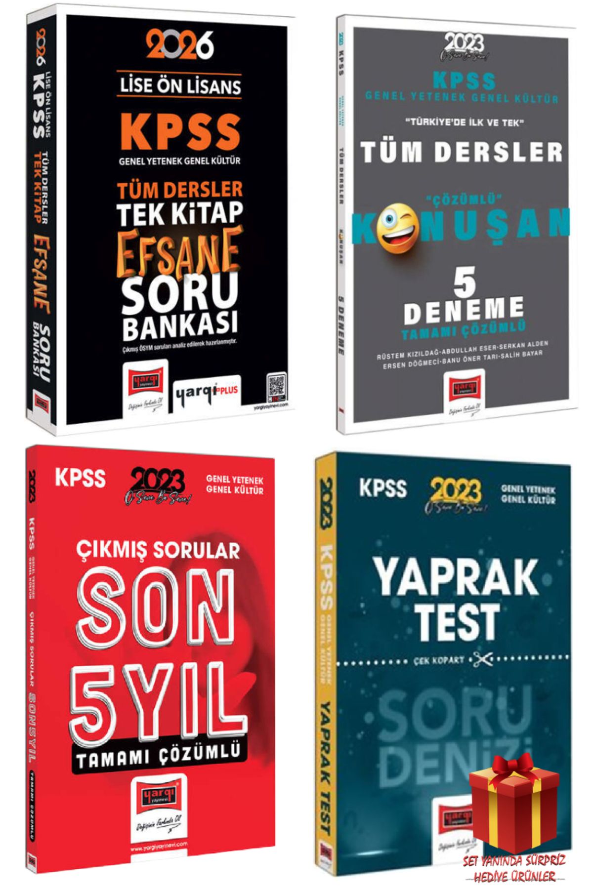 Yargı Yayınları 2026 Yargı Lise Ön Lisans Tüm Dersler Efsane Soru Bankası+Deneme+Çıkmış Sorular+Yaprak Test