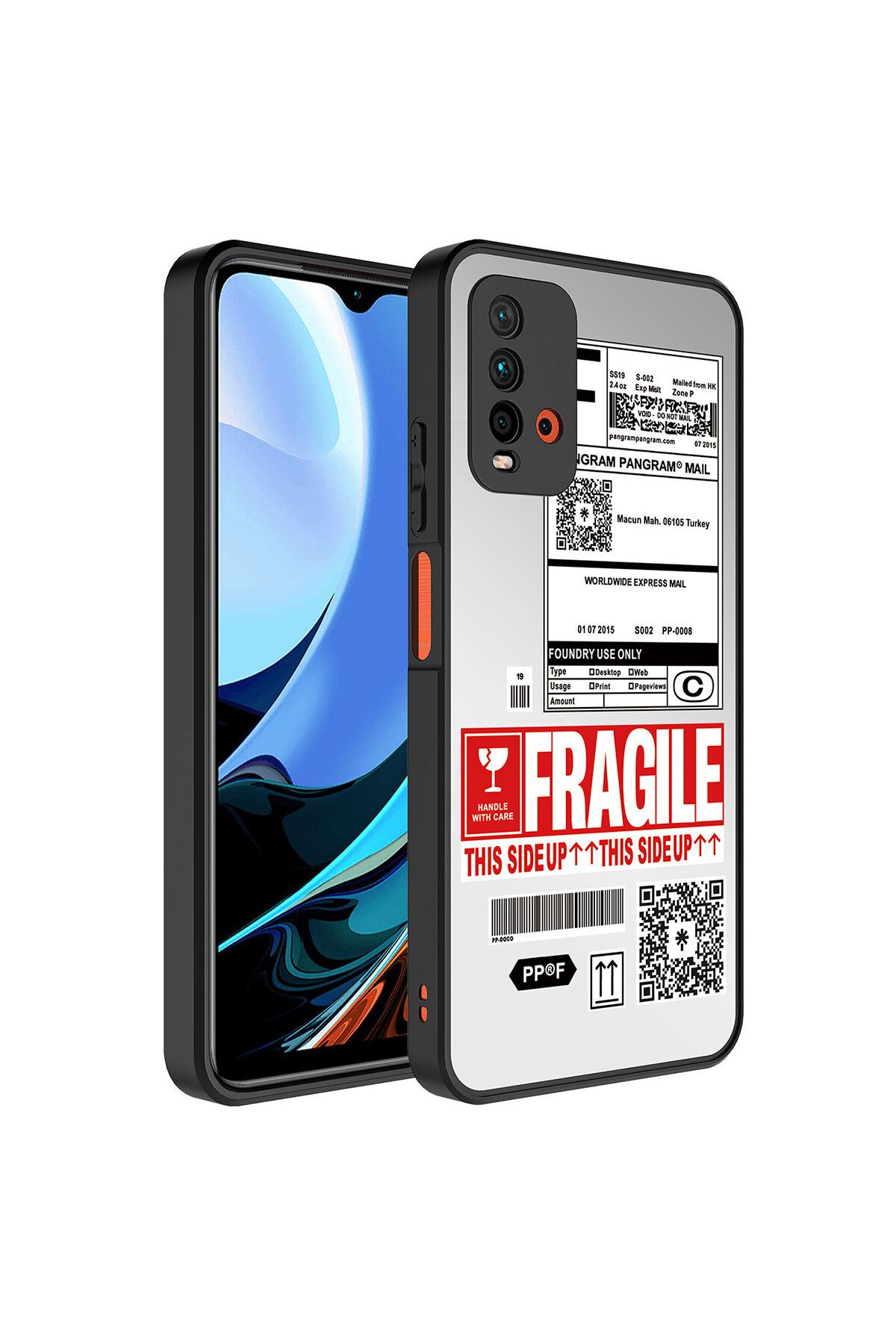 halkhouse Xiaomi Redmi 9T Kılıf Aynalı Desenli Kamera Korumalı Parlak Sert Silikon Esnek Renkli Mirror Kapak