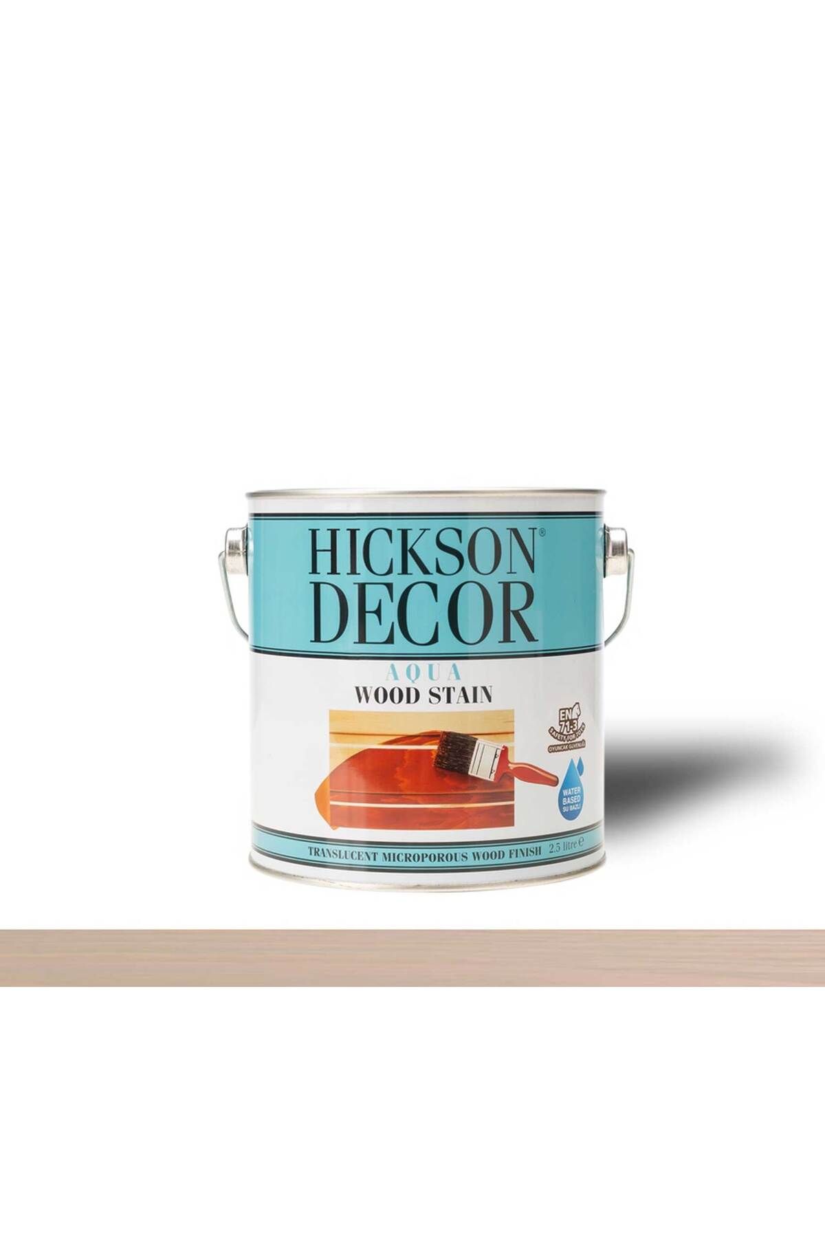 Hemel Hickson Decor Ultra Aqua Wood Stain - Su Bazlı Renkli Ahşap Vernik