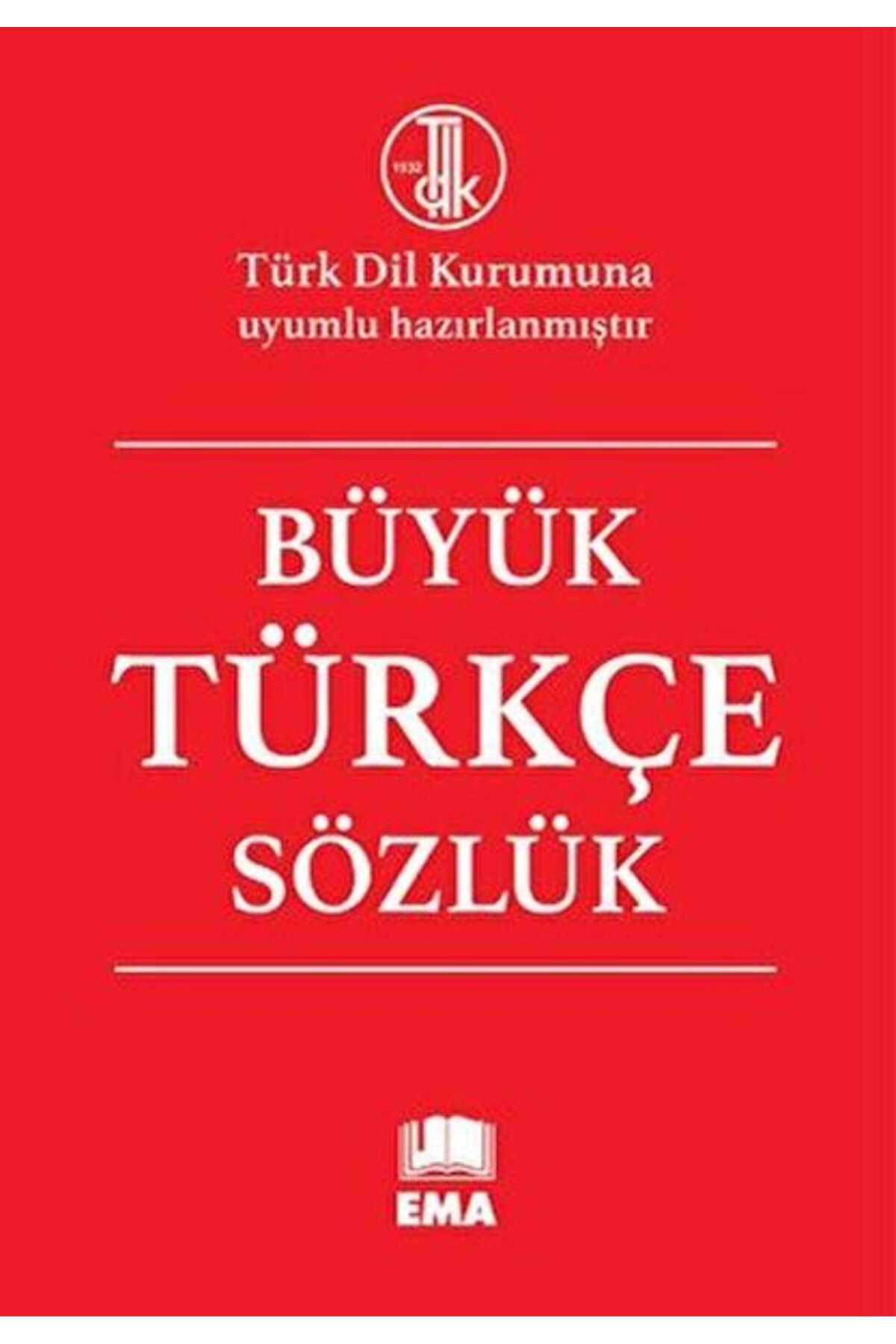 Ema Kitap Büyük Türkçe Sözlük(Karton Kapak)