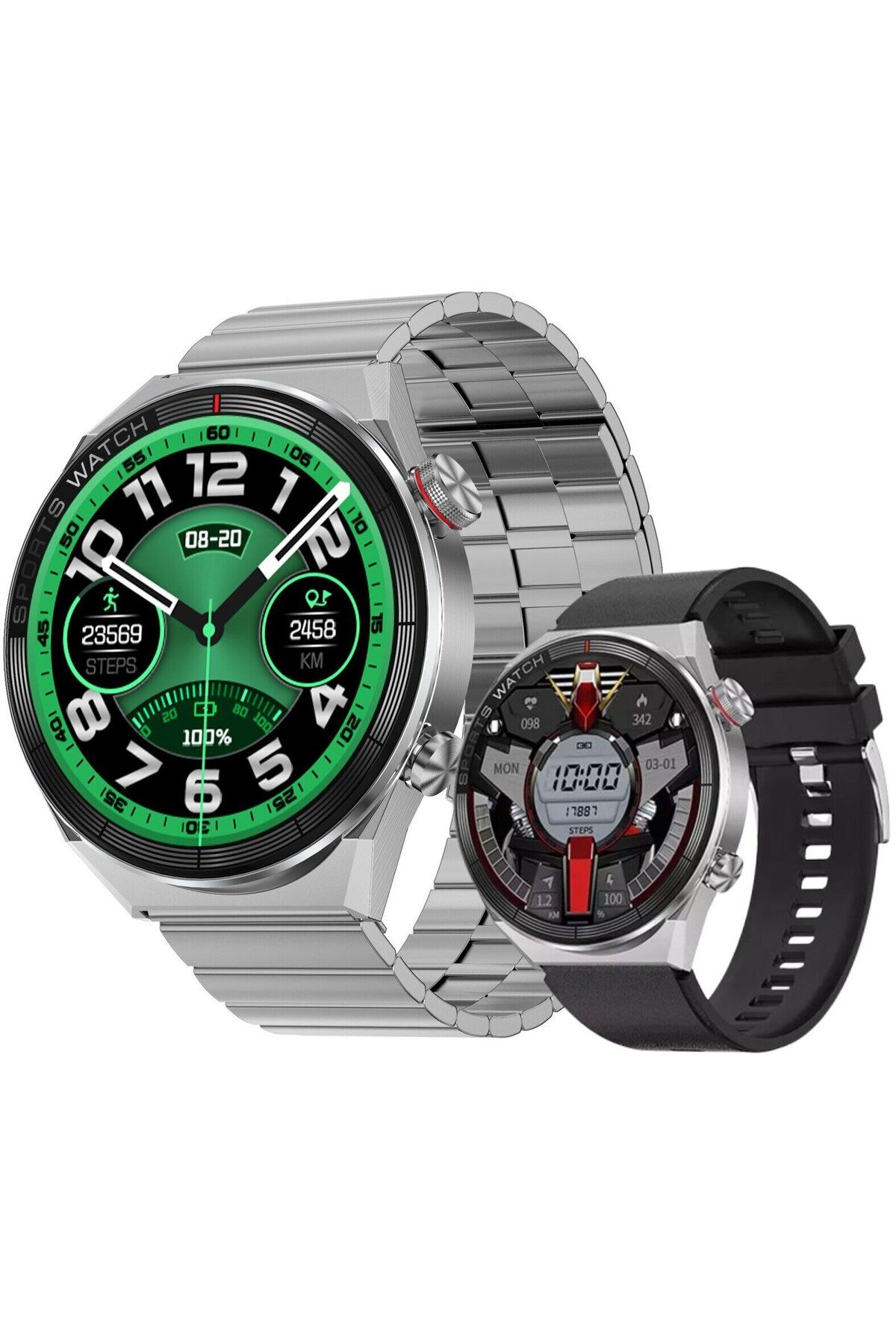 Smart Vibe-Smartwatch DT™ WATCH3 MATE, Bluetooth Call, Assistive Touch, AI Voice Assistant, GPS Track 1