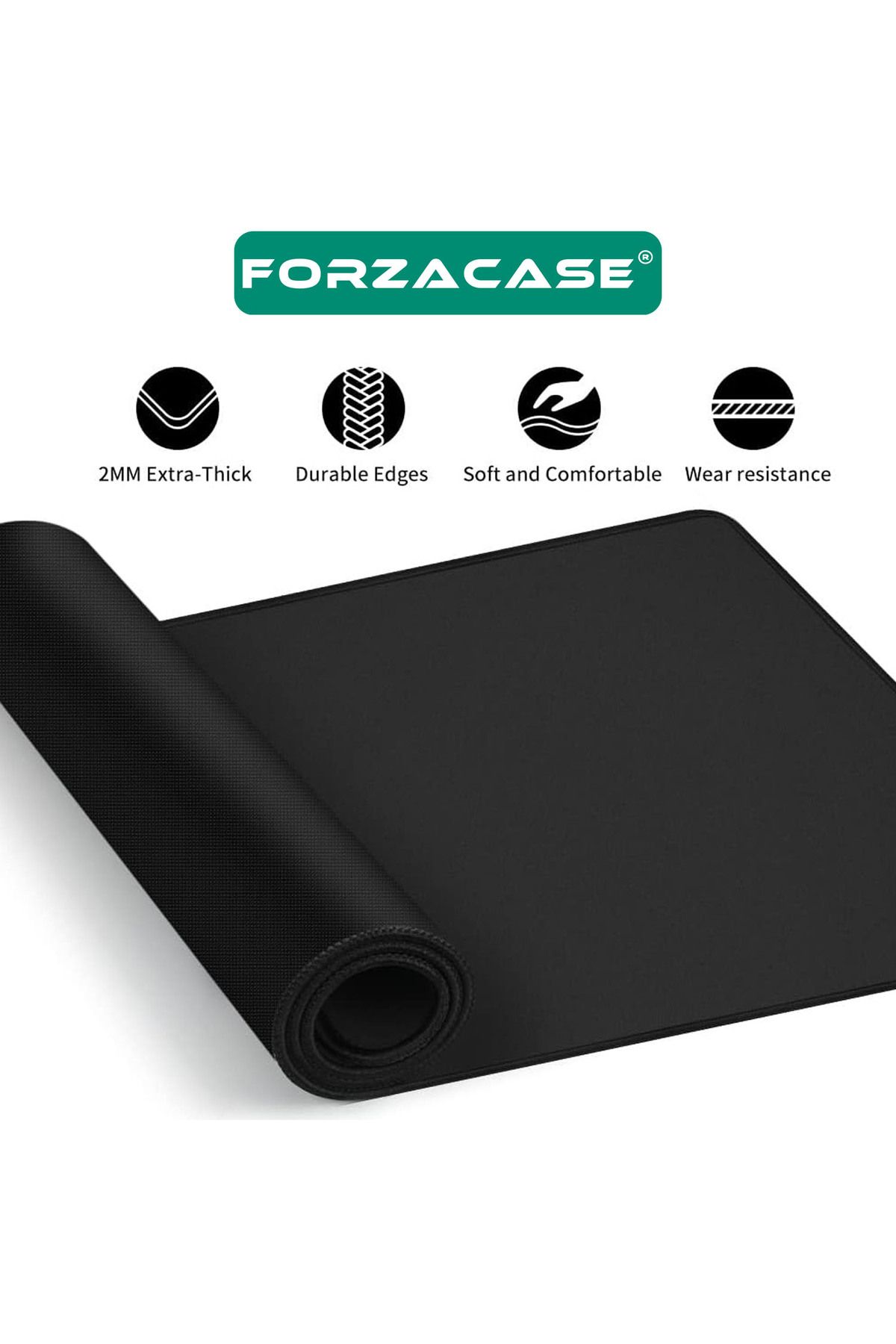 Forzacase-Yellow-Red Non-Slip Based Mouse Pad Large Size Gaming Player Compatible XL 70 X 30 cm -Fc1067 3