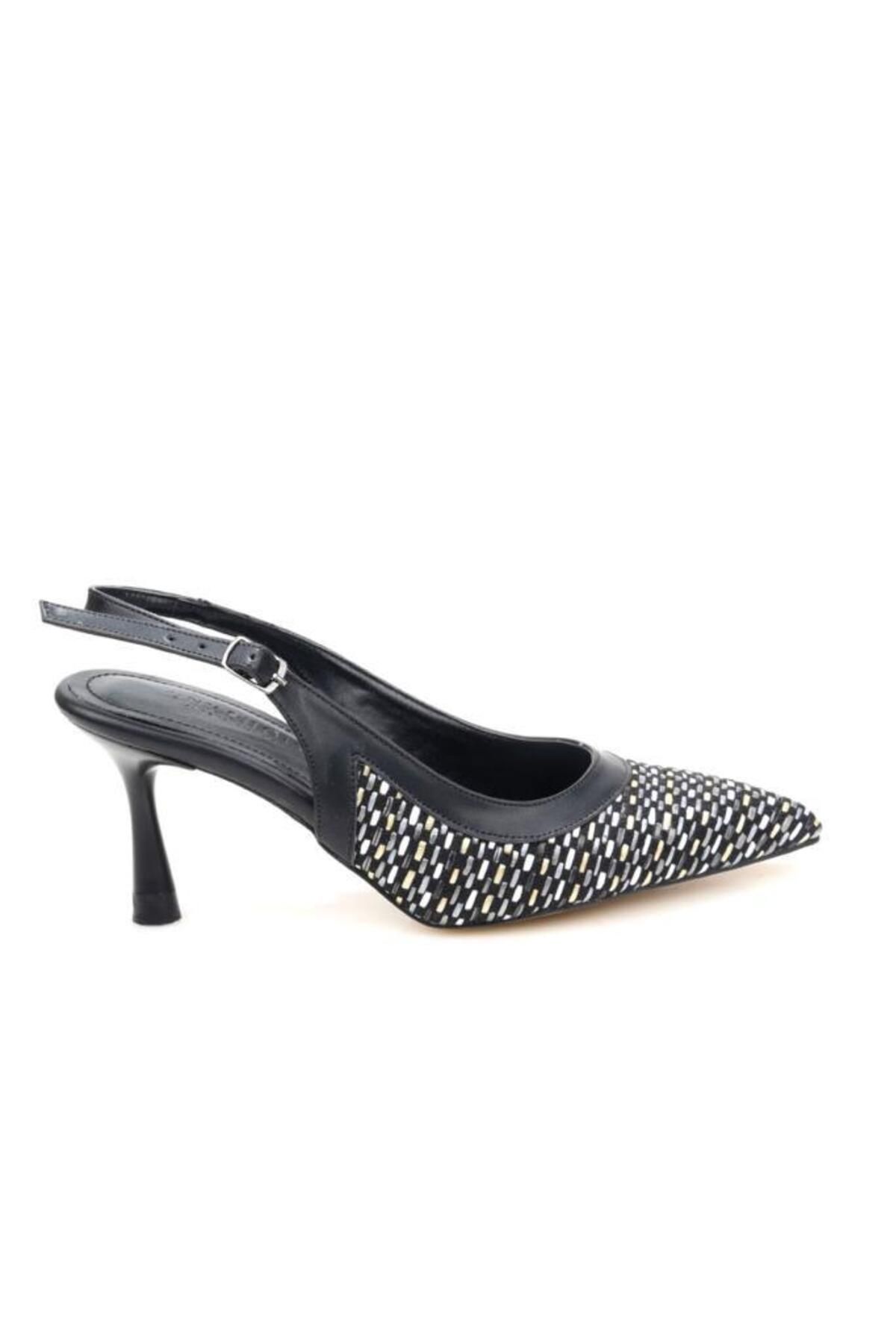 Papuçcity Ony 03129 7 Cm Topuklu Kadın Stiletto Ayakkabı