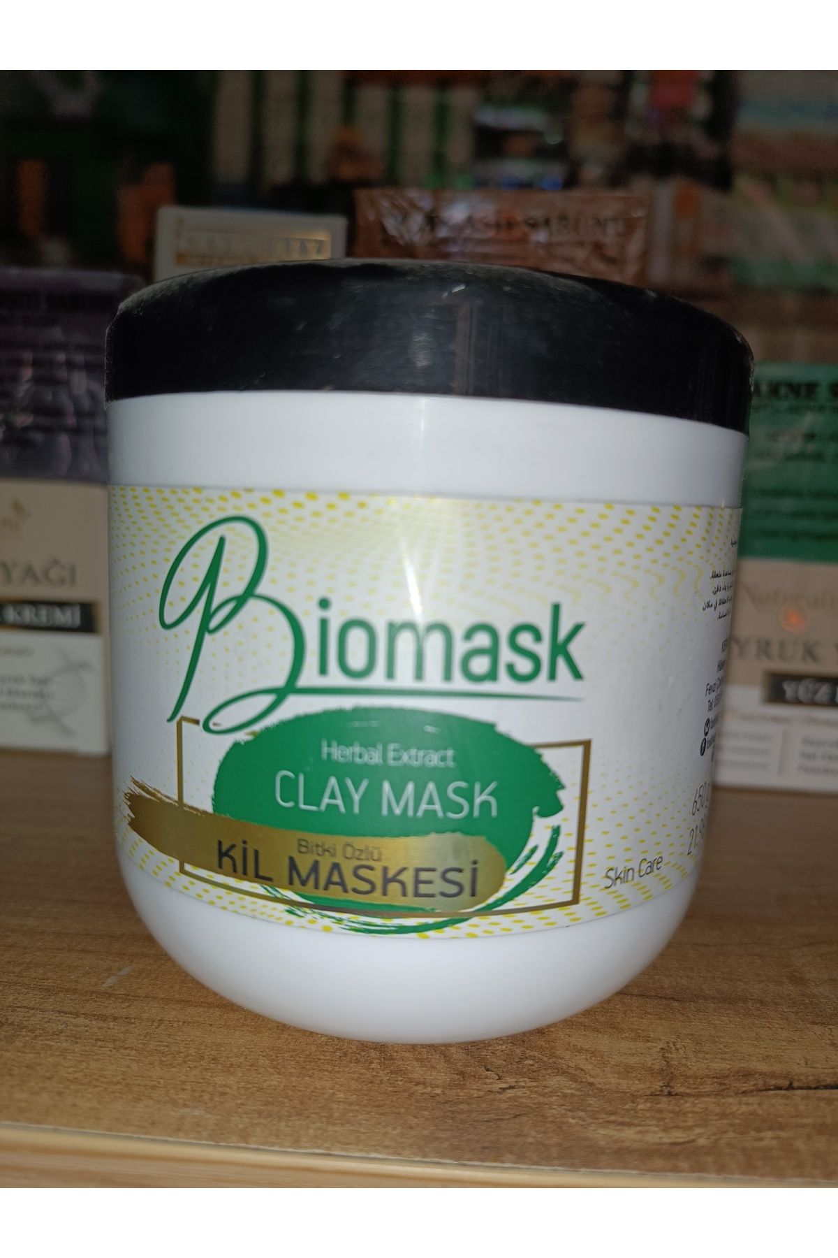 BioMask Kil maskesi bitki özlü 650 g